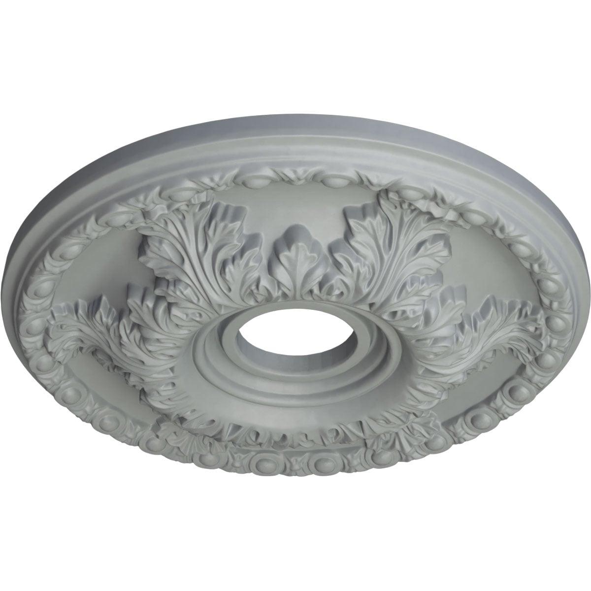 Granada H 18'' W x 3.5'' D Plastic Ceiling Medallion