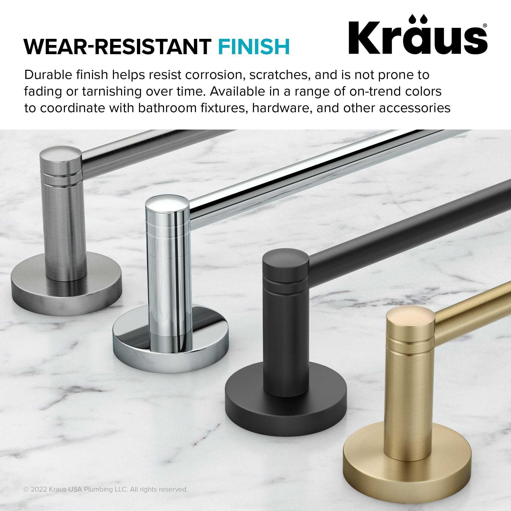 Kraus Elie Triangle Metal Corner Shelf