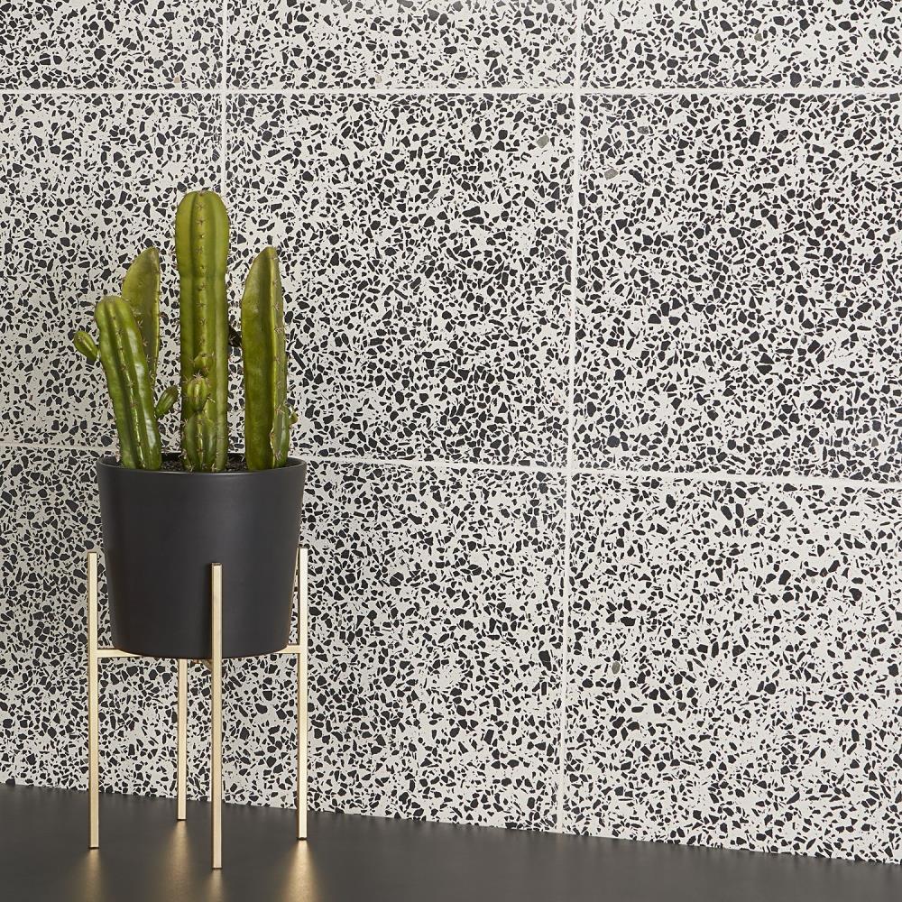 Durham 16.14 in. x 16.14 in. Polished Terrazzo Floor and Wall Tile (3.61 Sq. Ft. / Case)