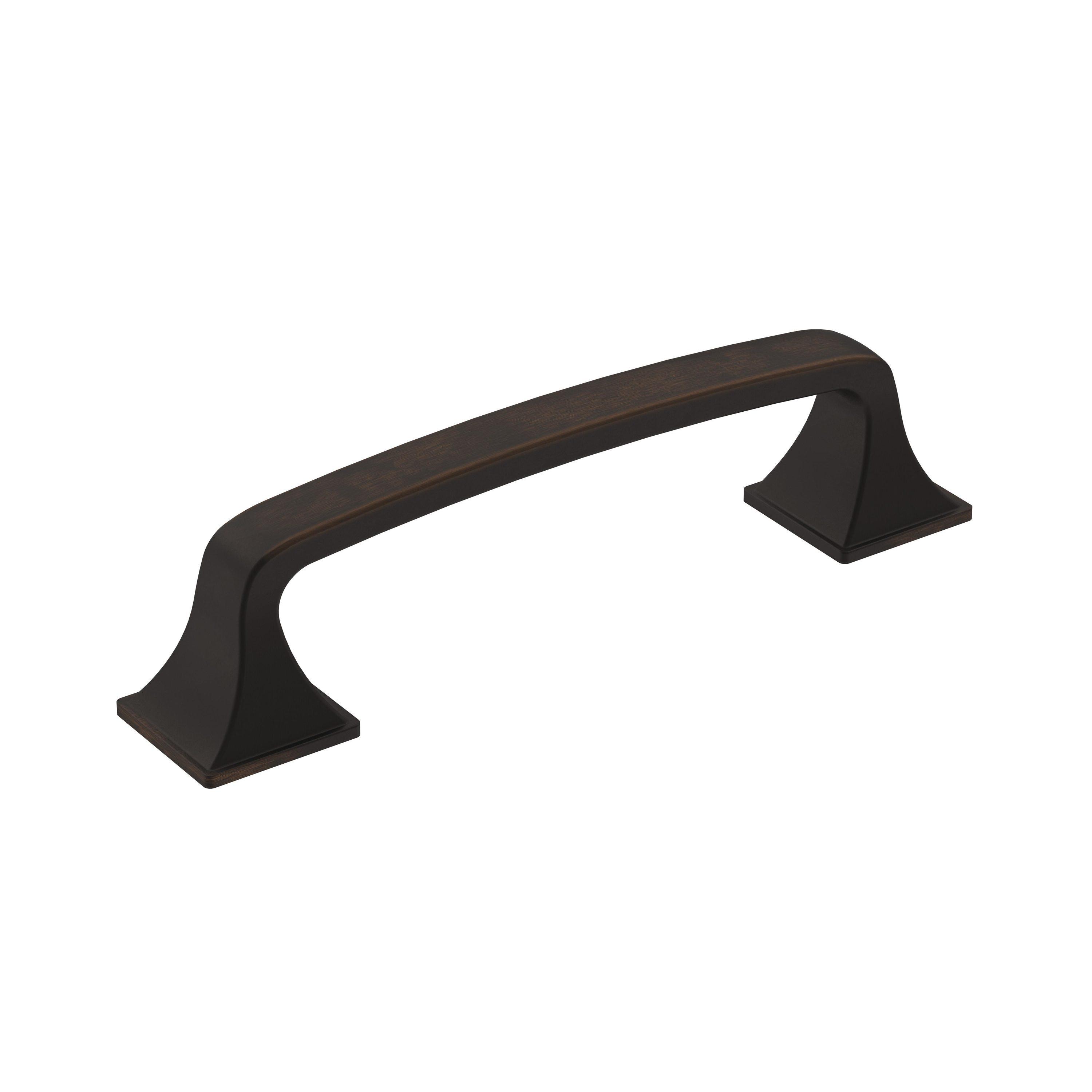 Amerock Ville 3-3/4 inch (96mm) Center-to-Center Oil-Rubbed Bronze Cabinet Pull