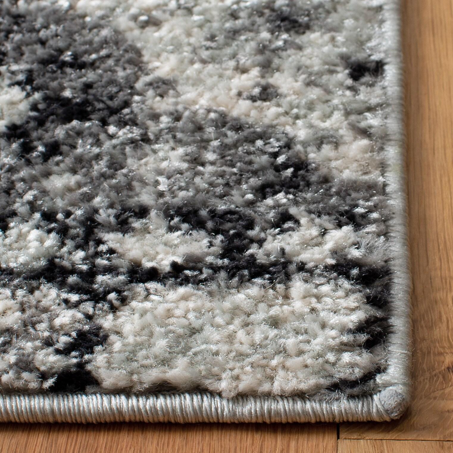 Madison MAD797 Power Loomed Area Rug - Charcoal/Grey - 8'9"x11'9" - Safavieh.