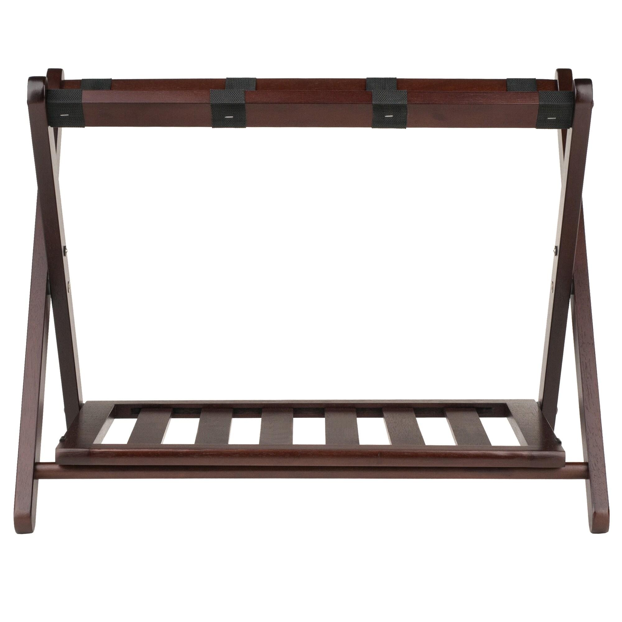 Folding Wood Luggage Rack