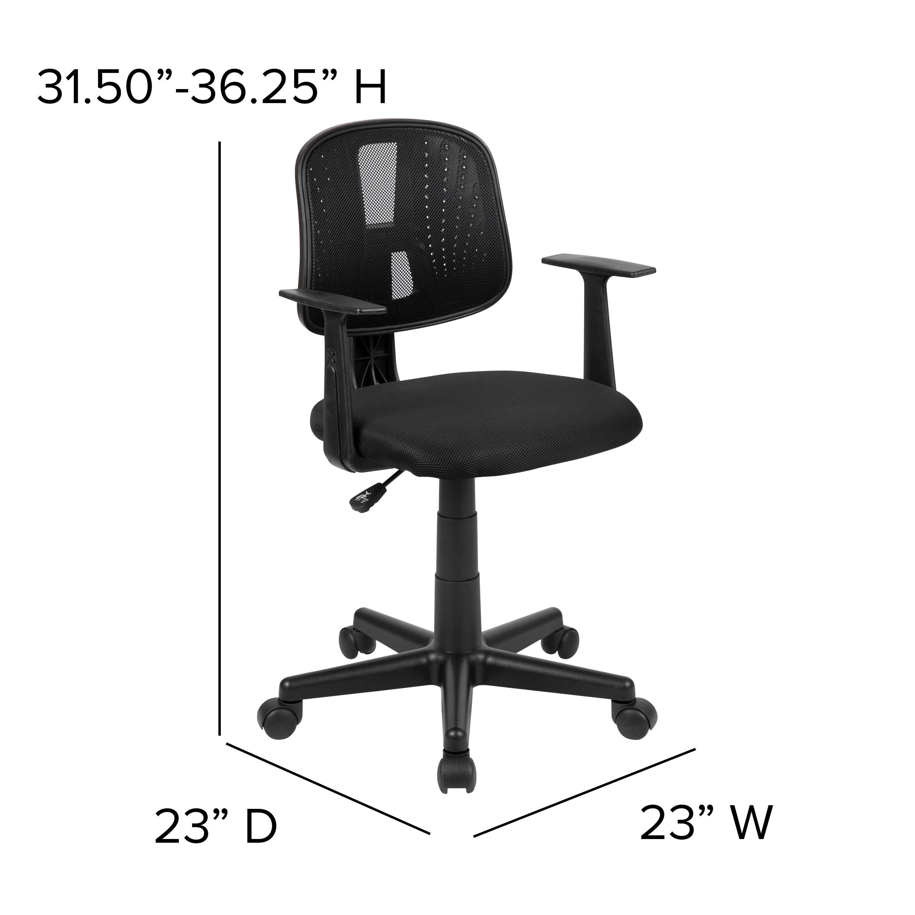 Flash Furniture Meridian Mid-Back Swivel Mesh Task Office Chair with Pivot Back by Flash Furniture