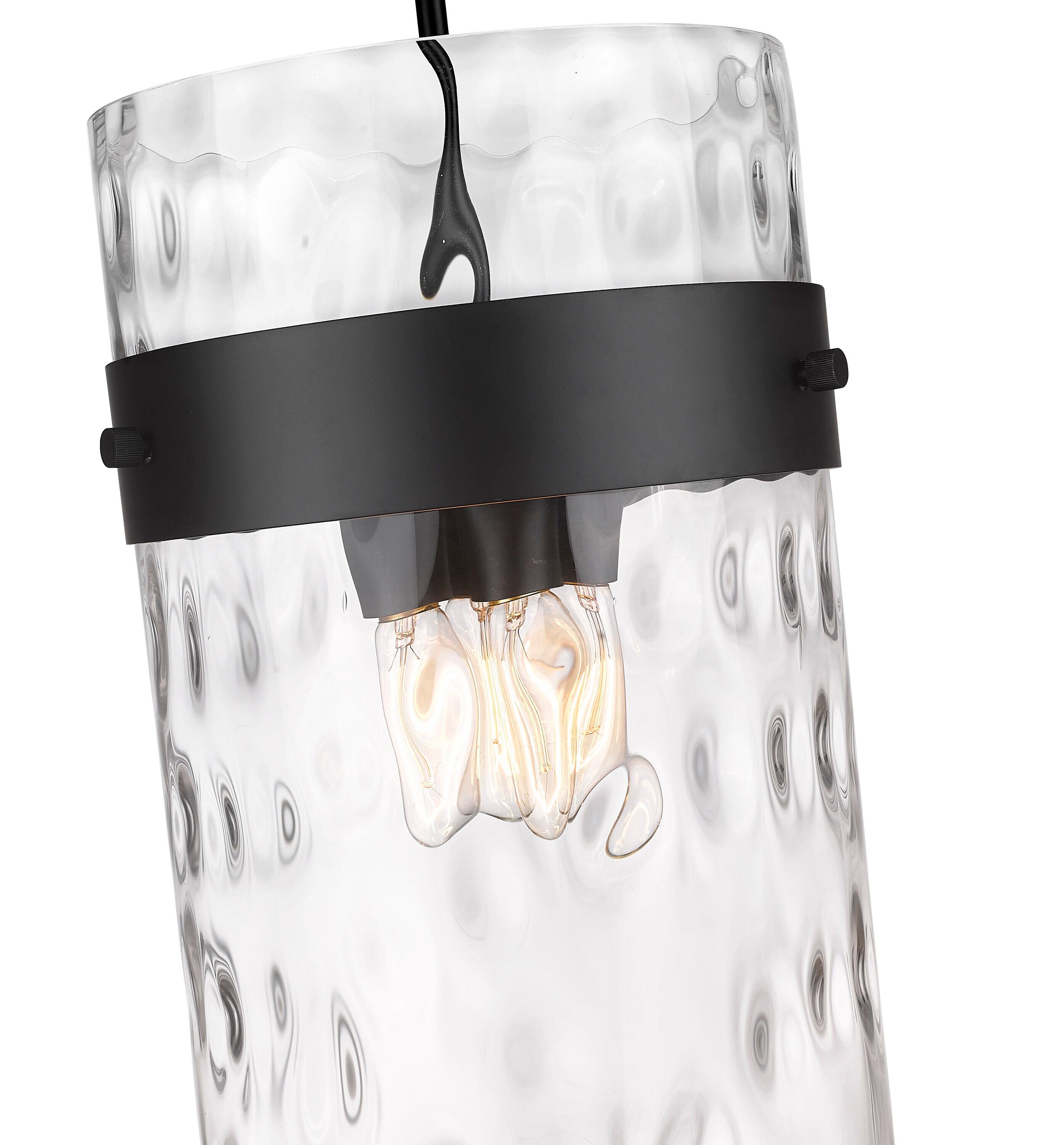 Z-Lite Fontaine 4 - Light Pendant in  Matte Black
