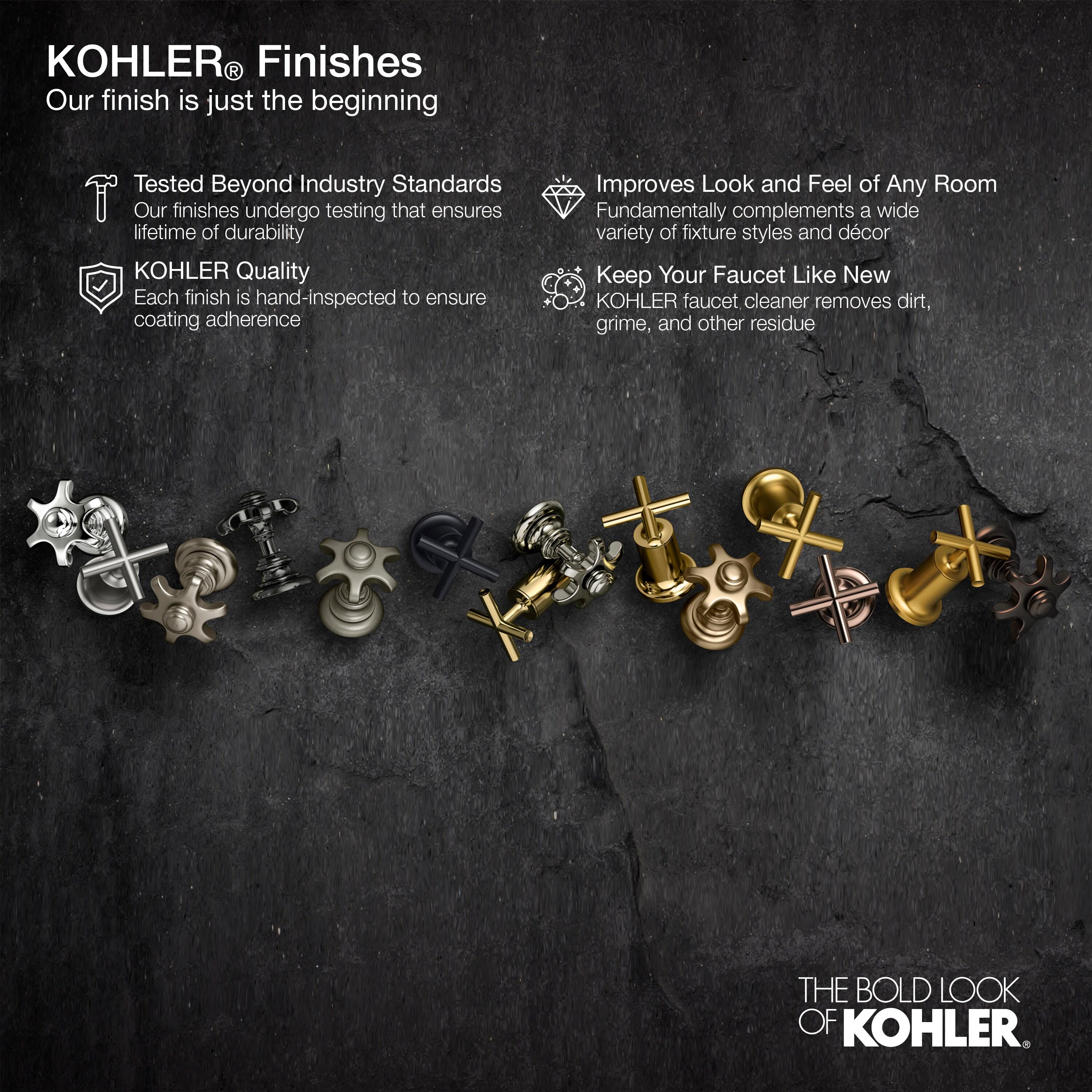 Kohler Tournant® Single Handle Semi-Professional Pre-Rinse Kitchen Faucet with Three-Function Pull Down Sprayer