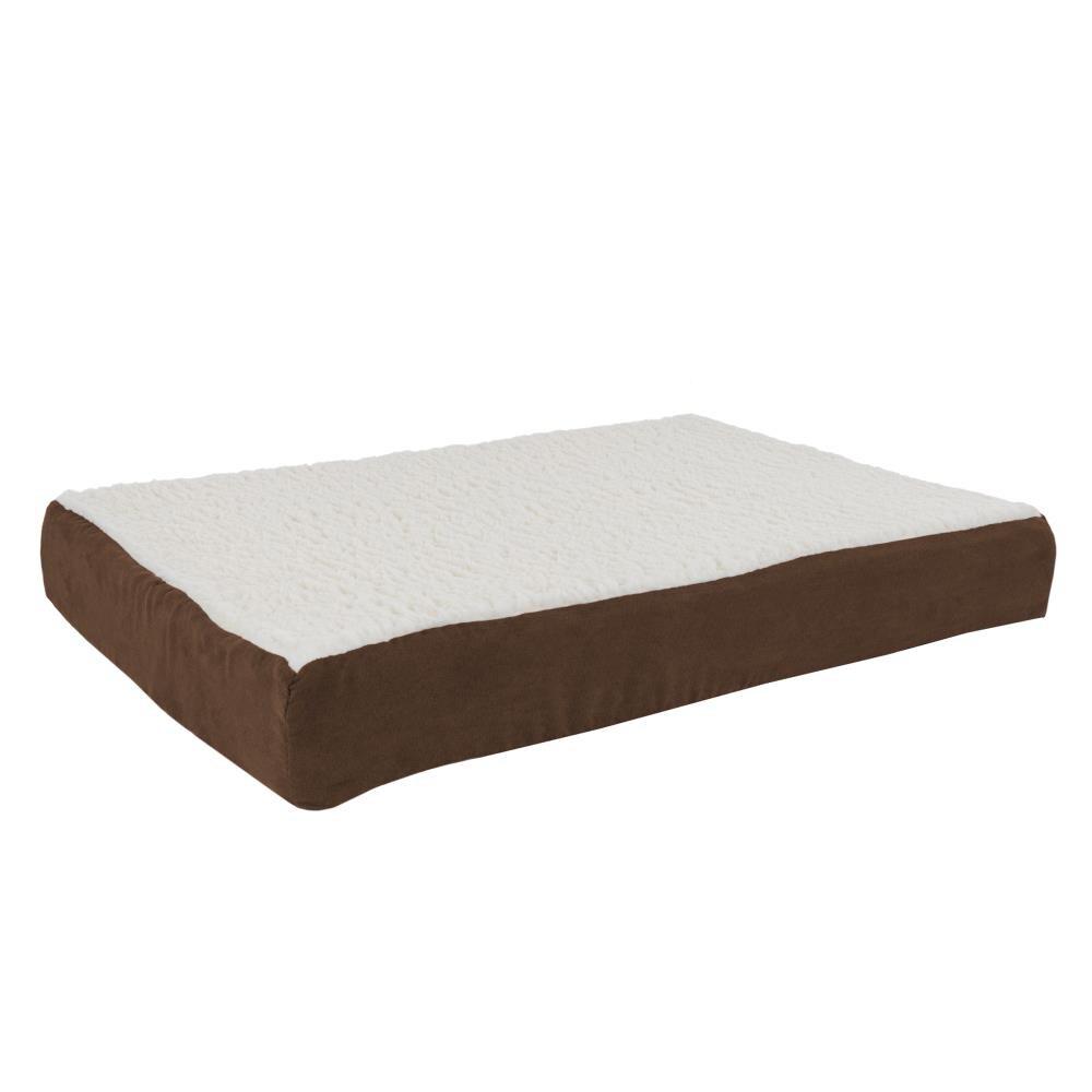 PETMAKER Orthopedic Dog Bed - Memory Foam Crate Mat with Machine Washable Cover