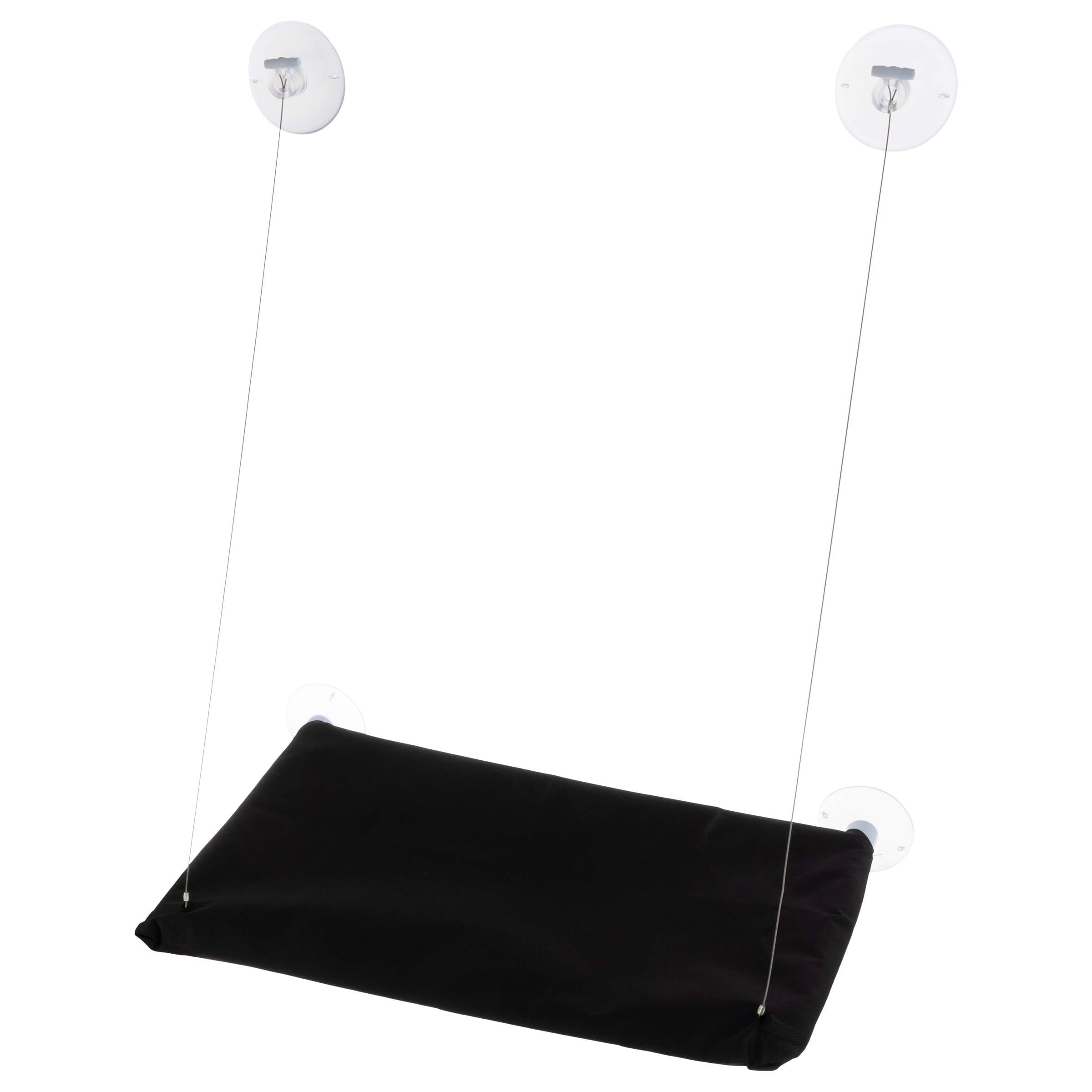 Petmaker PETMAKER Cat Window Perch for Large Cats, Black