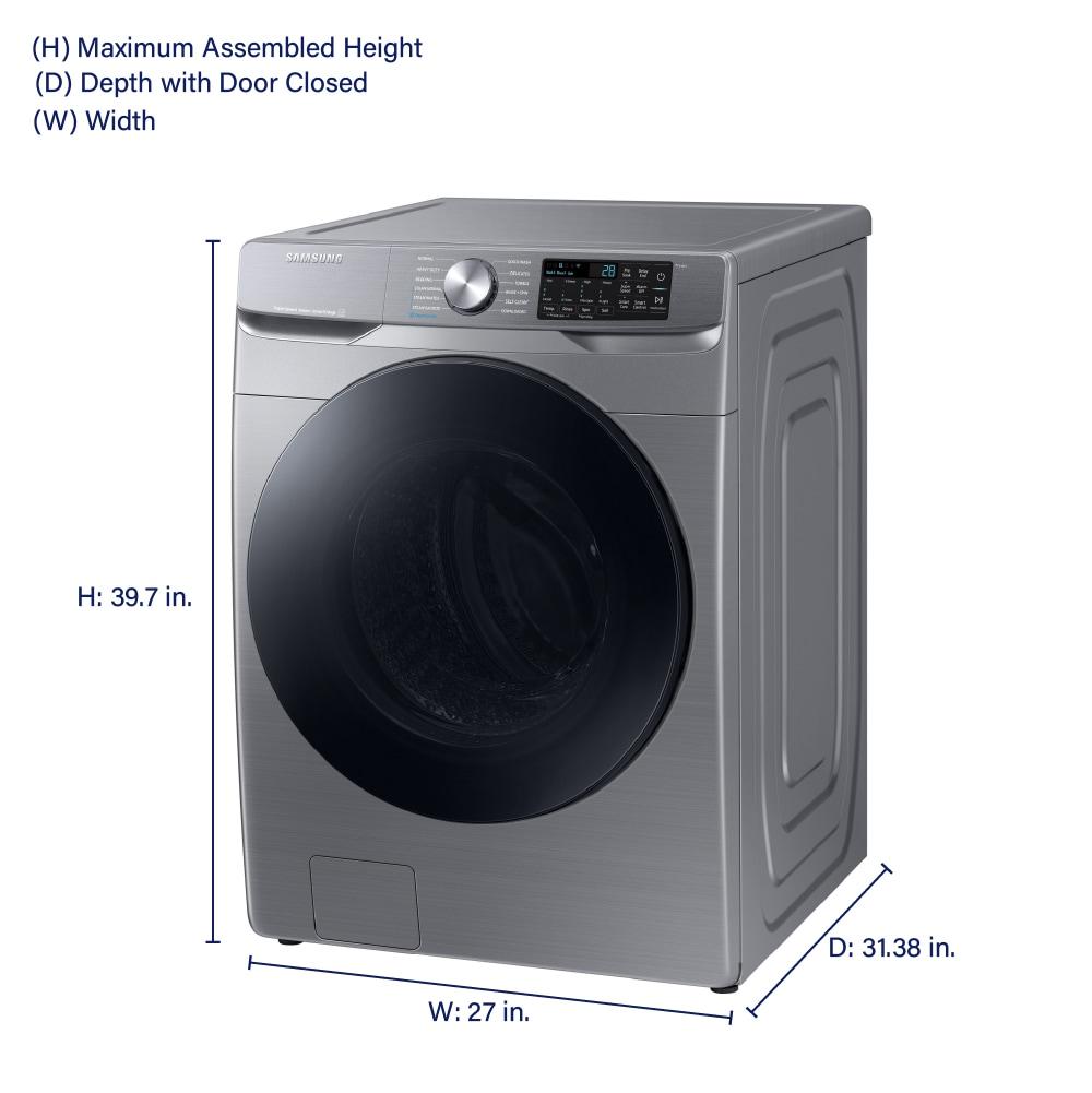 Samsung 4.5 cu. ft. Large Capacity Smart Front Load Washer with Super Speed Wash