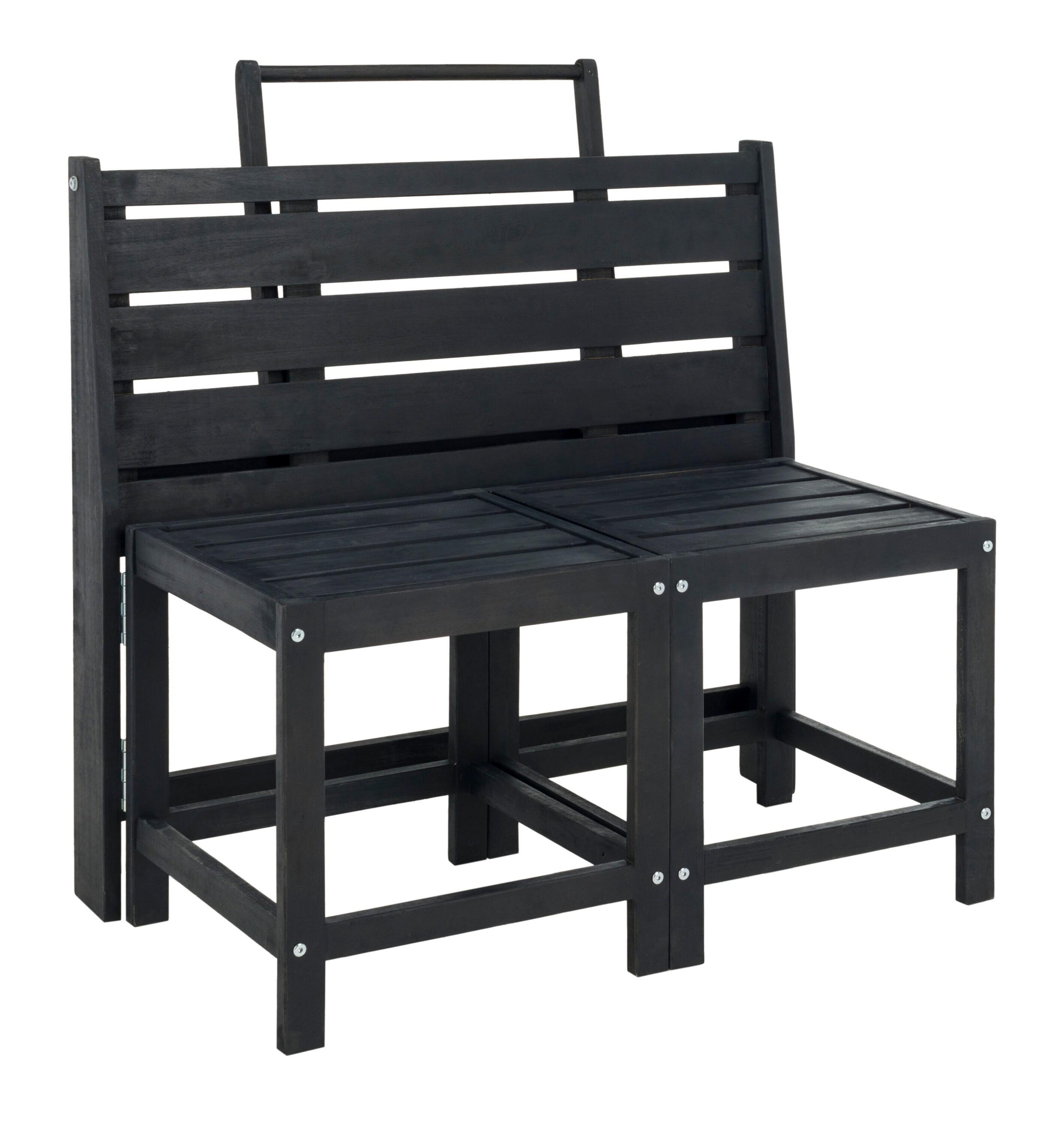 Belamy Transformer Bench - Outdoor - PAT6752 - Dark Slate Gray - Safavieh