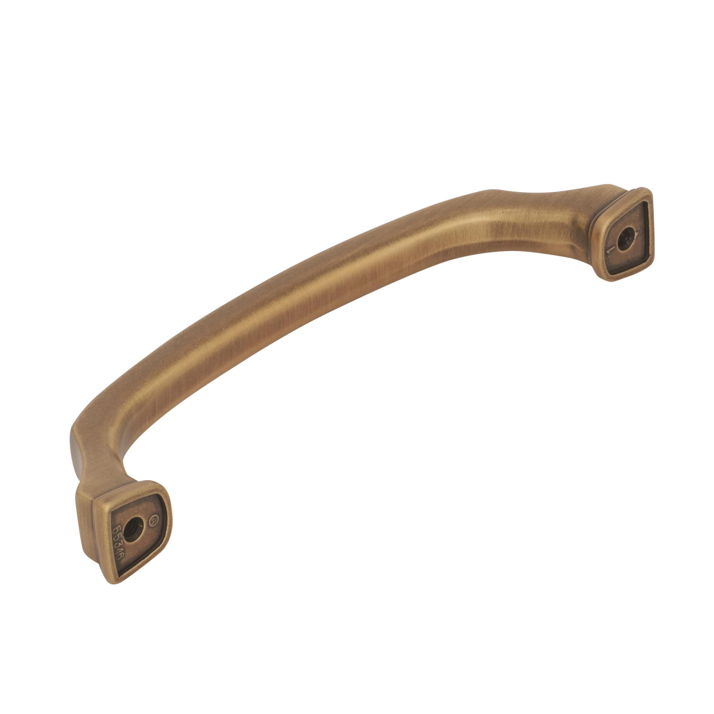 Amerock Revitalize 5-1/16 inch (128mm) Center-to-Center Gilded Bronze Cabinet Pull