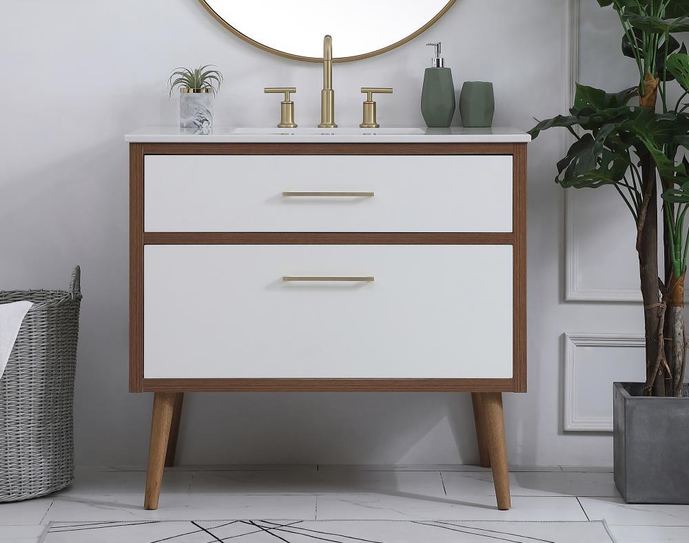 Elegant Kitchen and Bath Elegant Kitchen and Bath 36 Inch Bathroom Vanity