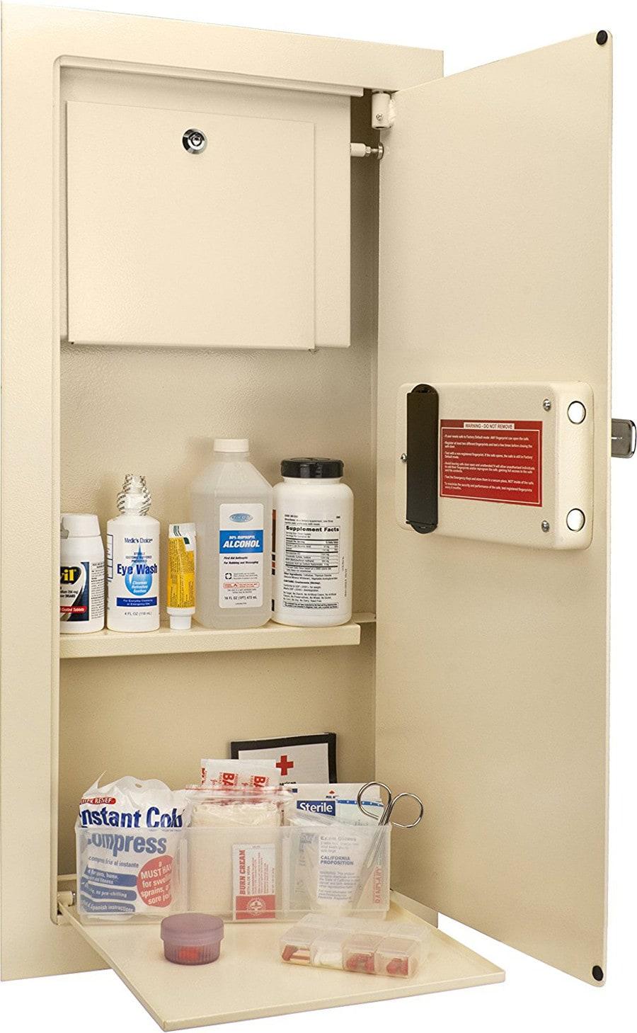 Barska 100 KEYS KEYPAD WALL KEY SAFE WHITE