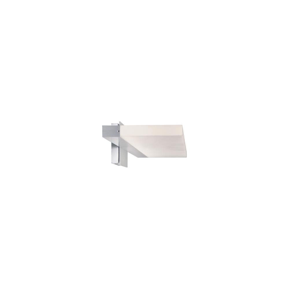 WAC Lighting Level 24" 1-Light LED 3500K Aluminum Bathroom Vanity Light in Gray