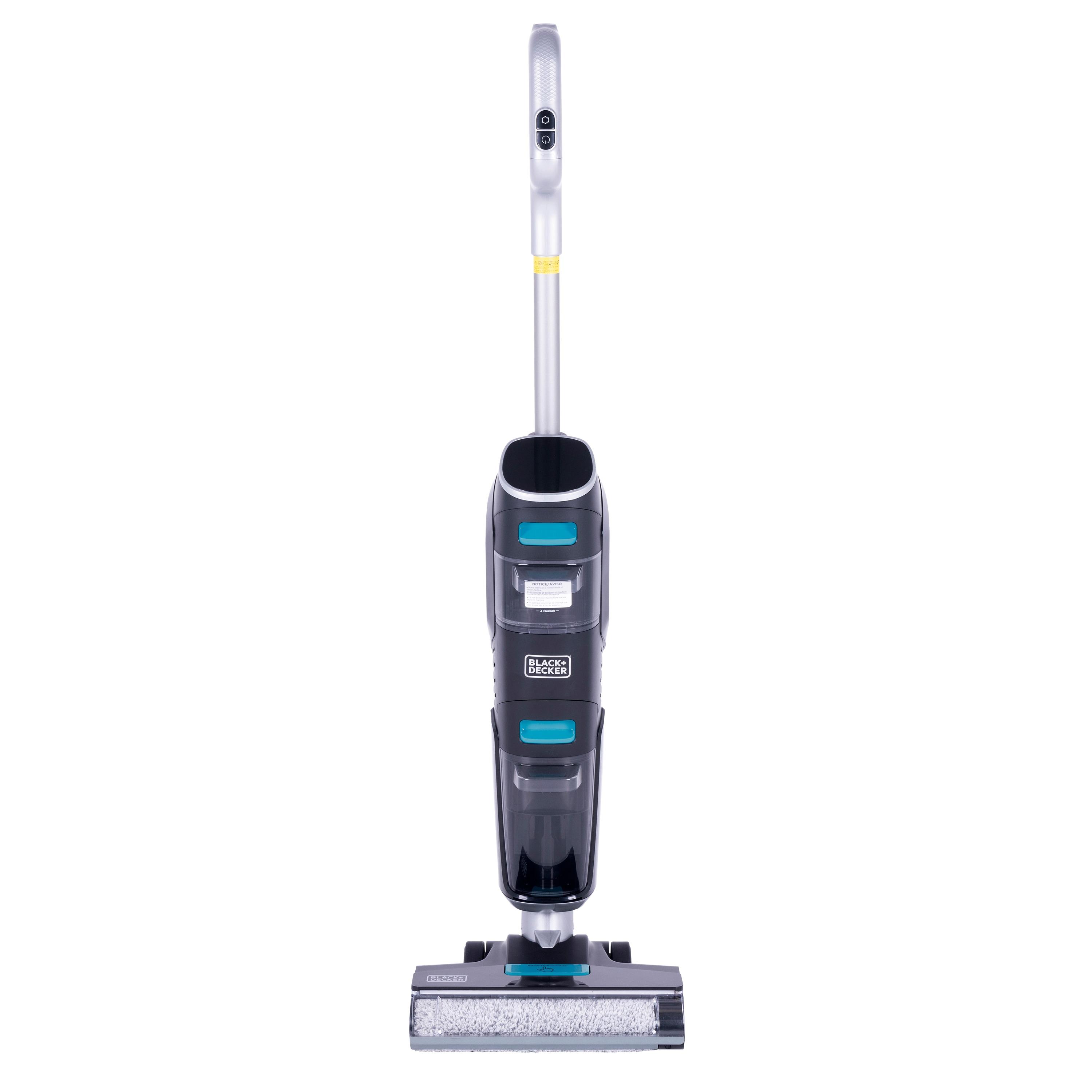 Black + Decker Multi-Surface Cordless Wet and Dry Vacuum + Wash Duo with Accessories Black: Rechargeable, Bagless, Foam Filter, Lithium Ion Battery