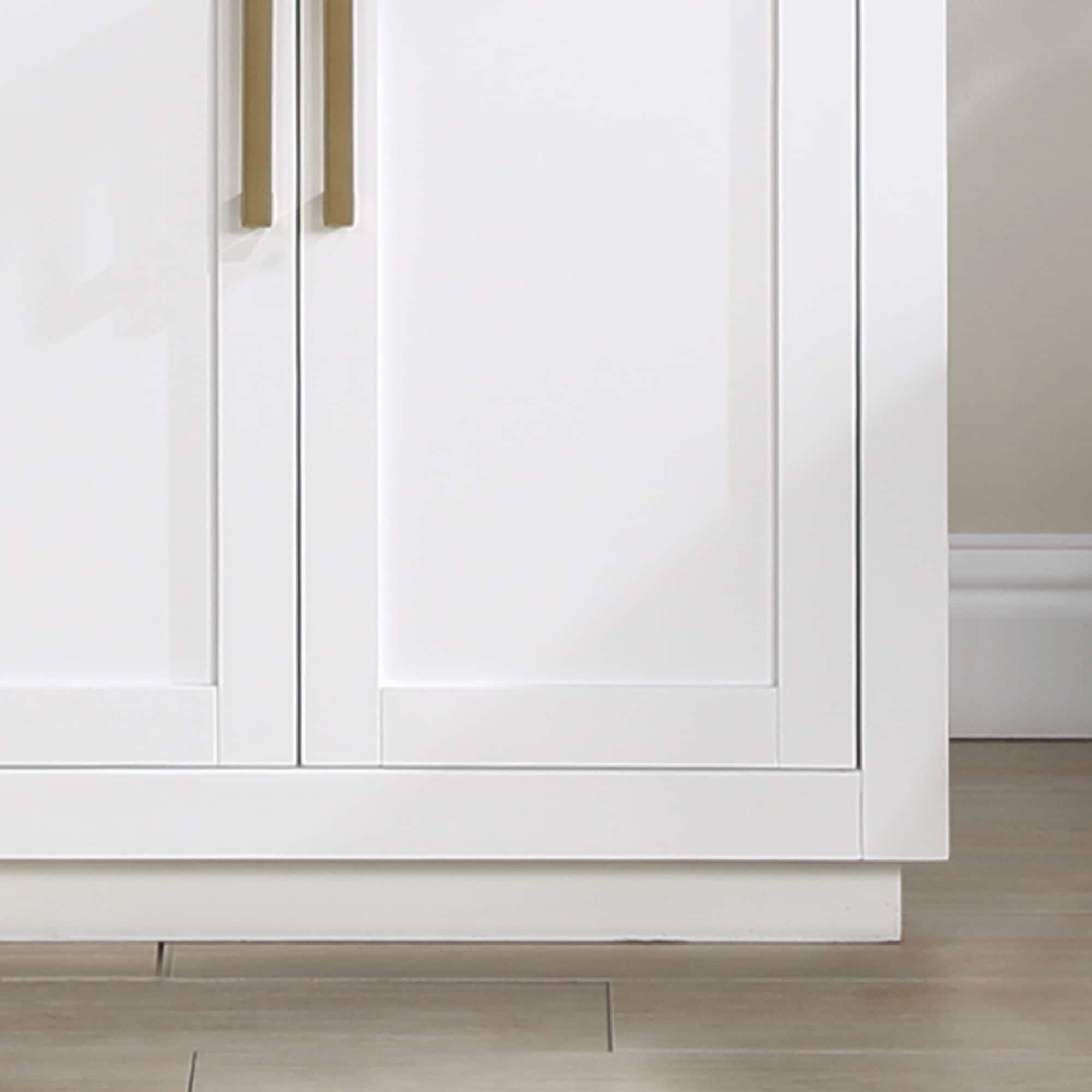 Altair 30" Single Bathroom Vanity in White without Mirror