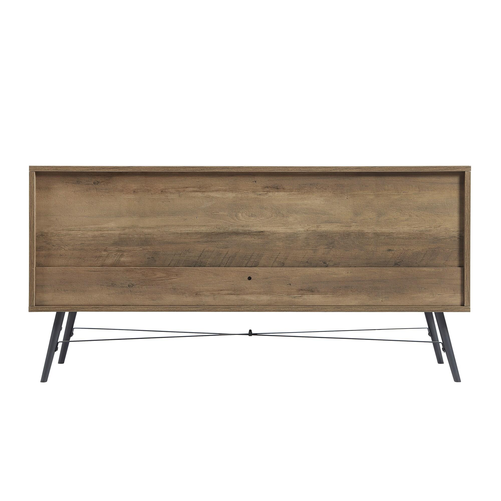 Charlton Home® 4-Drawer Chest, 4 Drawer Dresser TV Stand , Dressers Bedroom Furniture Large Storage Tower Unit