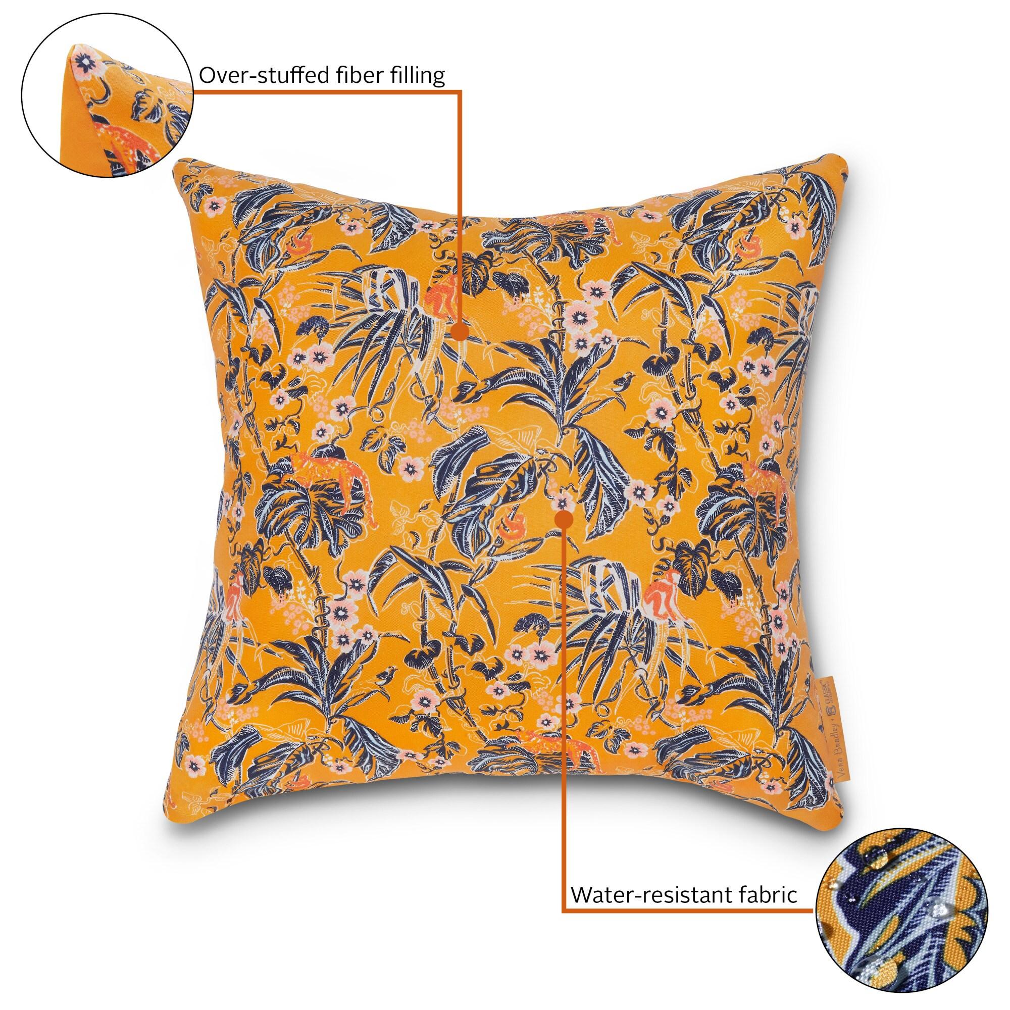 Vera Bradley Island Outdoor Square Pillow Cover & Insert
