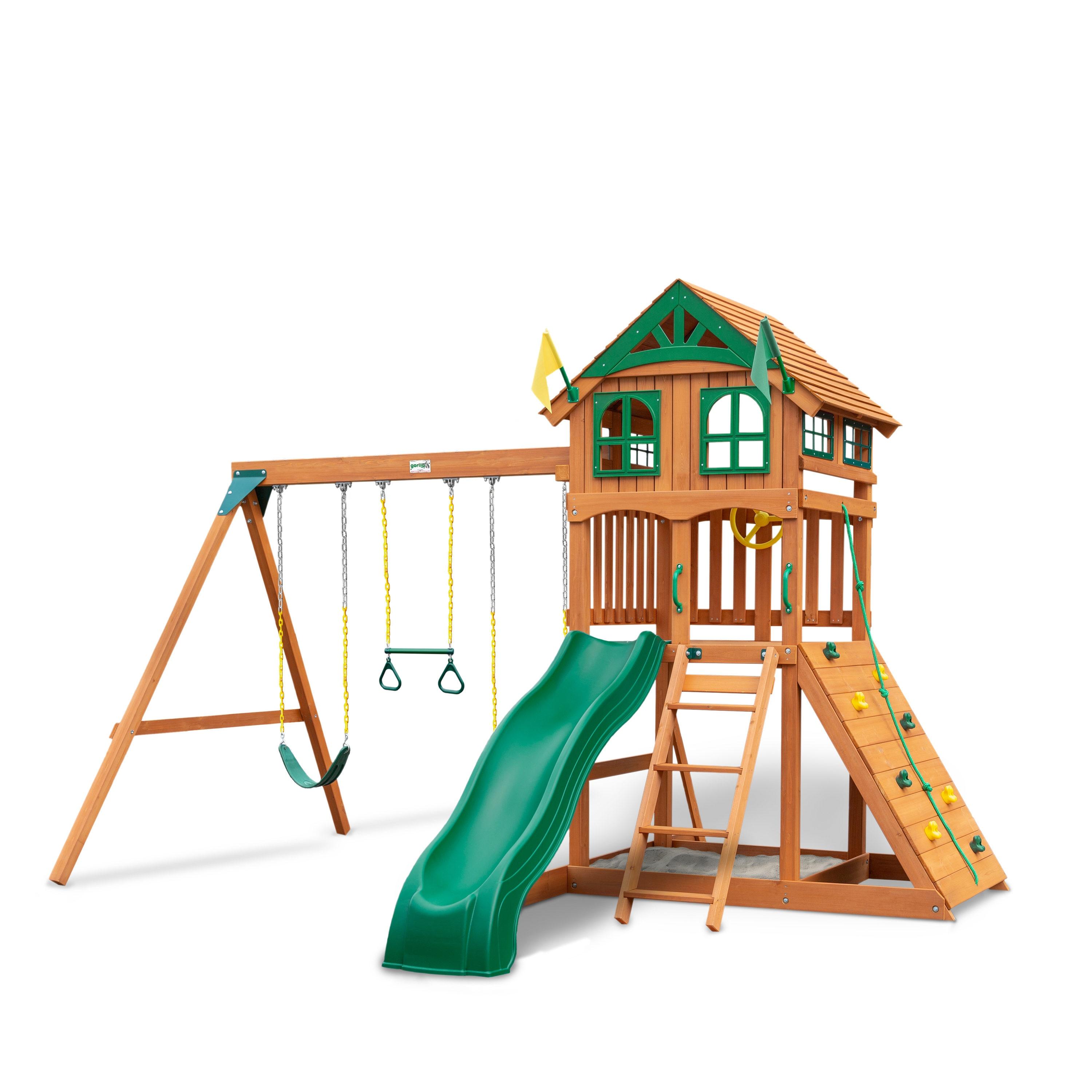 Gorilla Playsets Gorilla Playsets Avalon Wooden Swing set - Installation Available