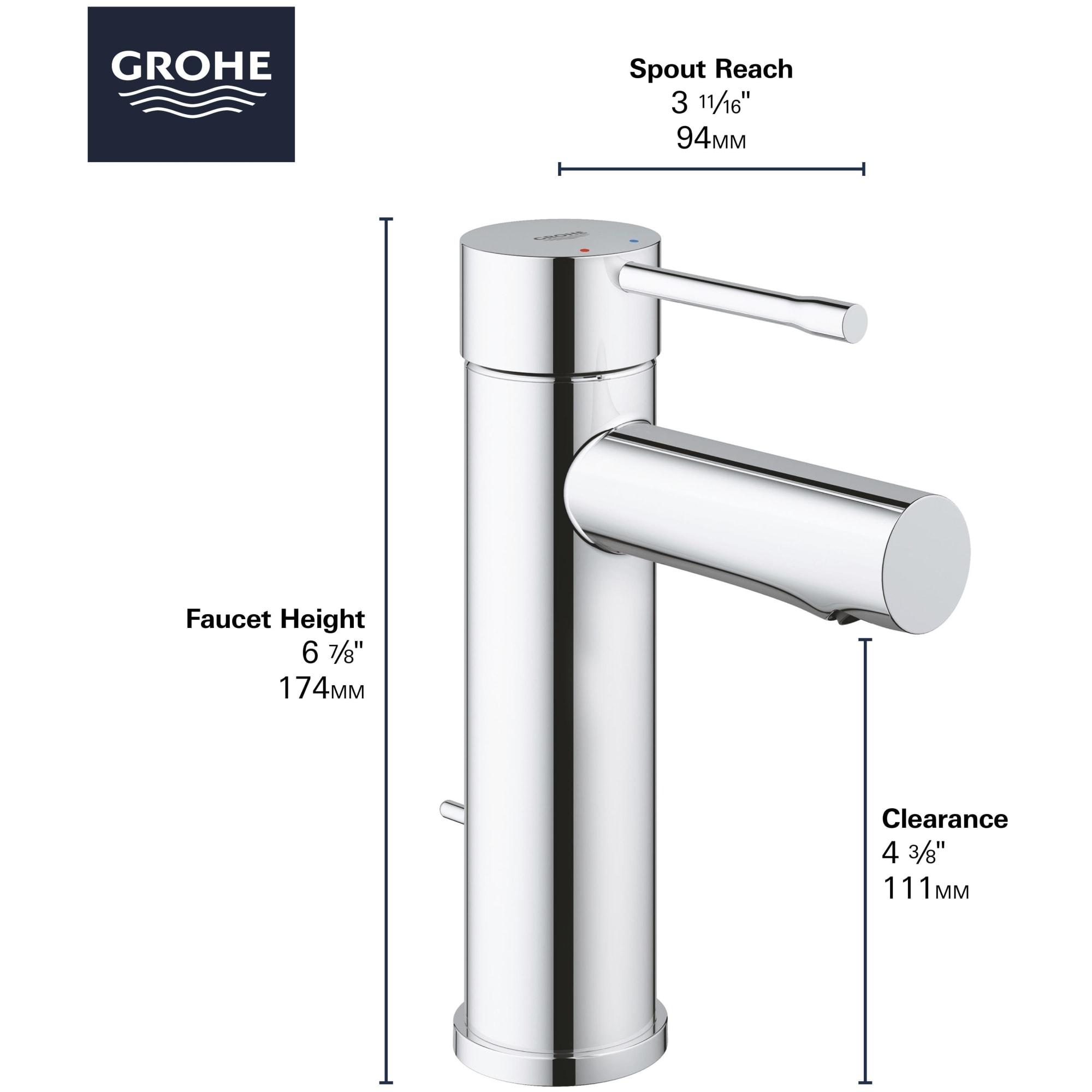 Essence New Single Hole Faucet with Drain Assembly