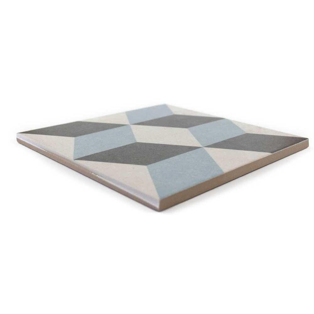 Prism 9" x 9" Porcelain Patterned Singular Wall Floor Use Tile