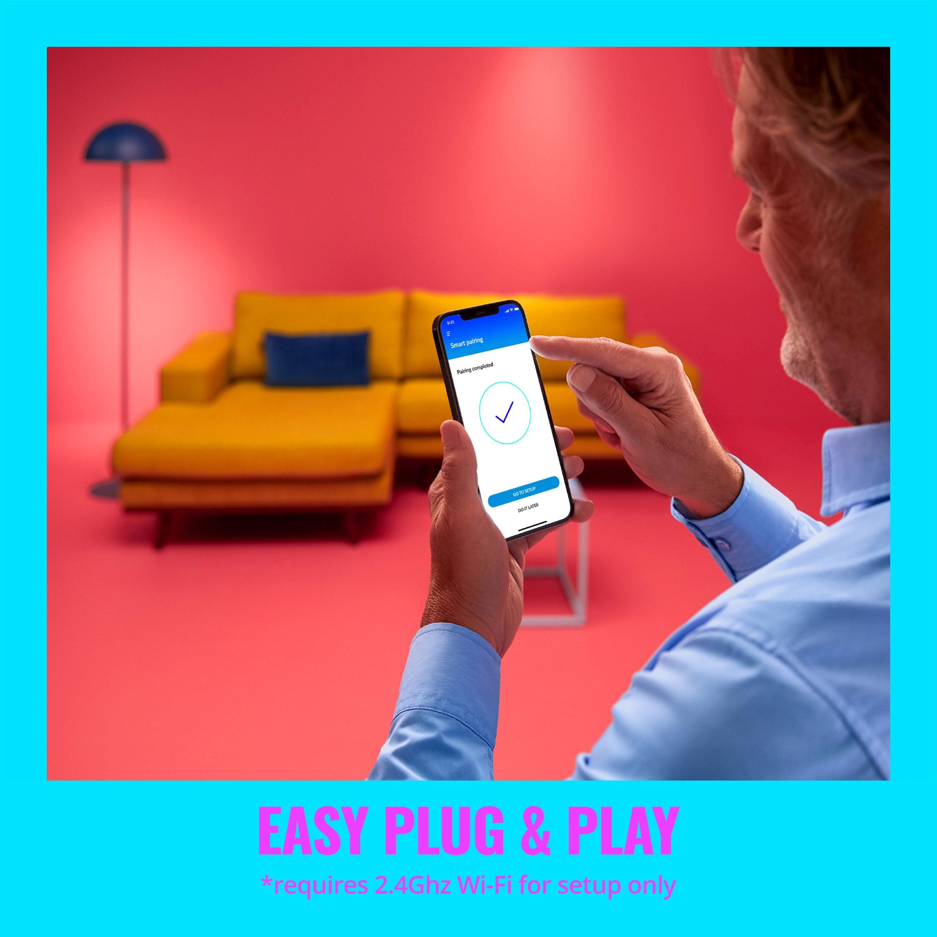 WiZ - 6" Recessed Tunable Wi-Fi Smart LED Downlight - White