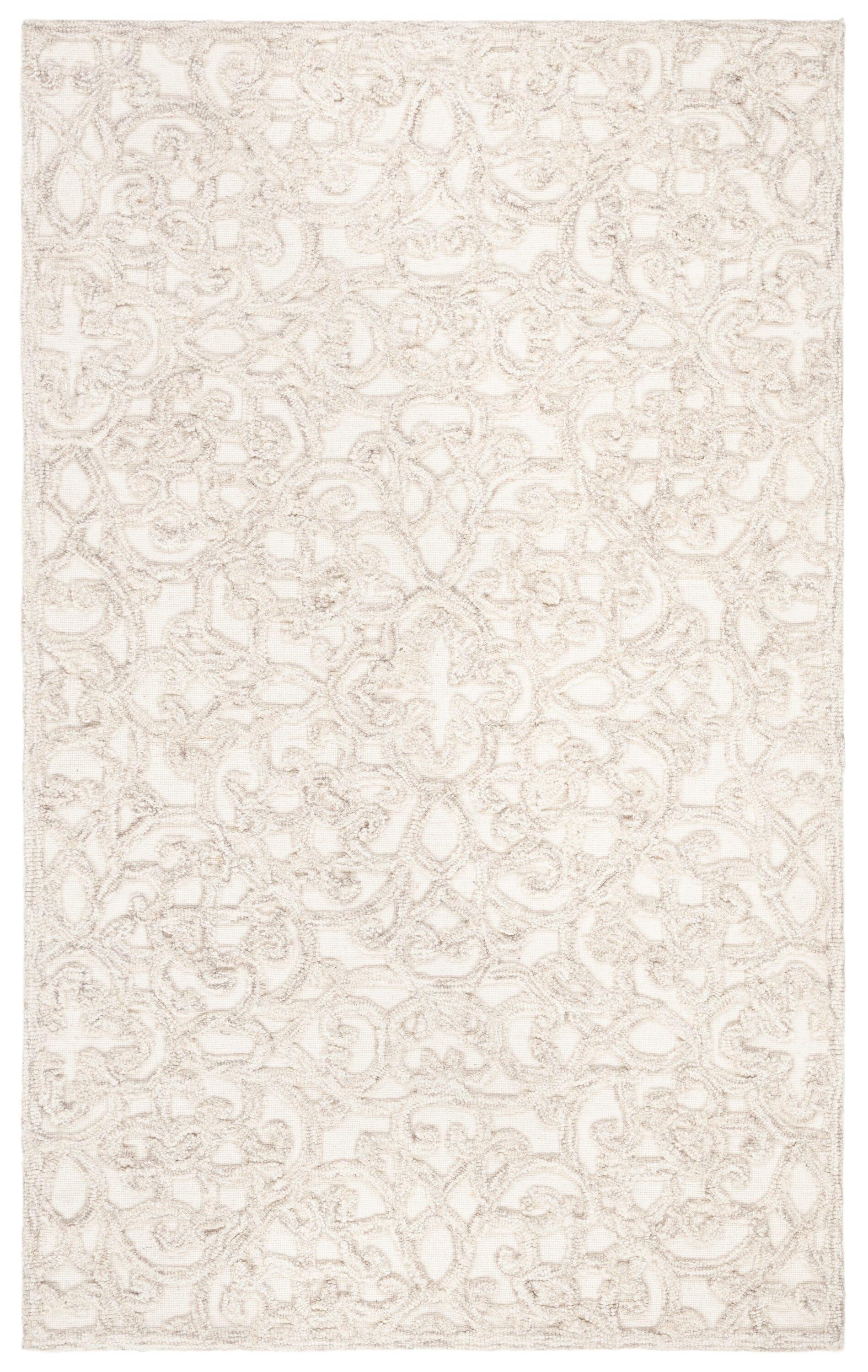 Trace TRC103 Hand Tufted Accent Rug - Camel/Ivory - 2'3"x4' - Safavieh.