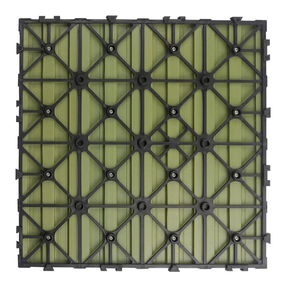 UltraShield Naturale Composite 12" x 12" Interlocking Deck Tile