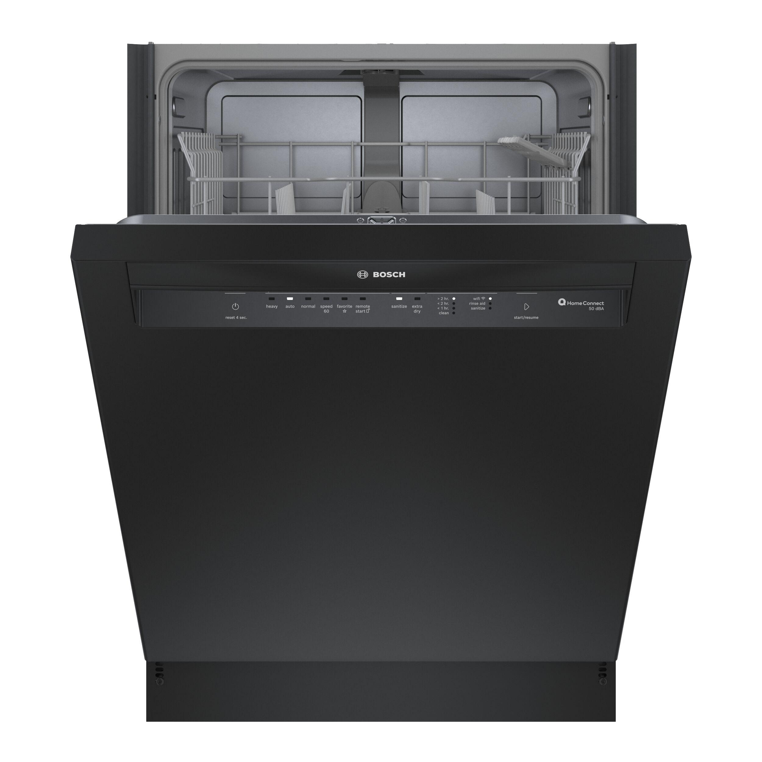 100 Series 24" Front Control Built-In Dishwasher with Hybrid Tub