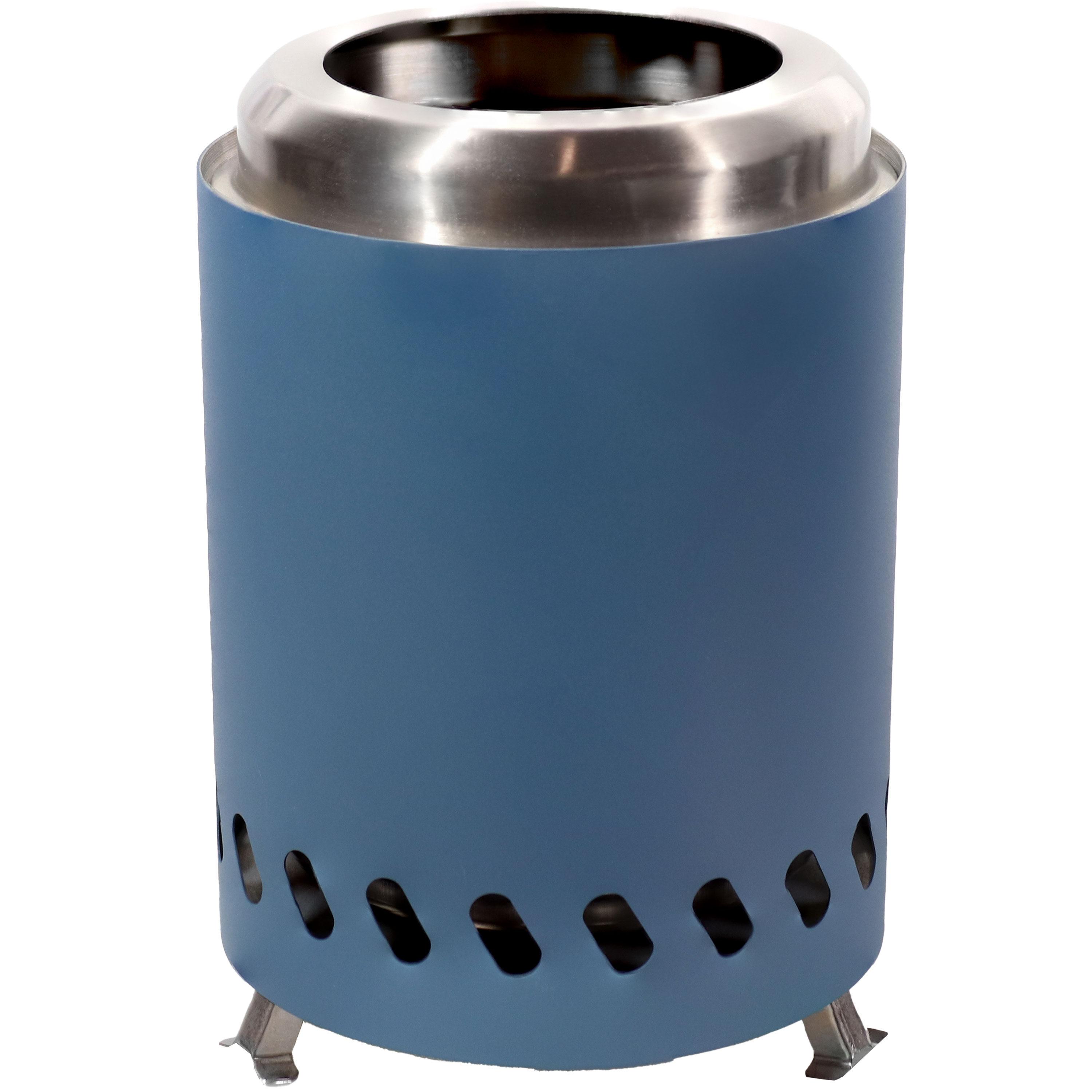Sunnydaze Stainless Steel Tabletop Smokeless Fire Pit