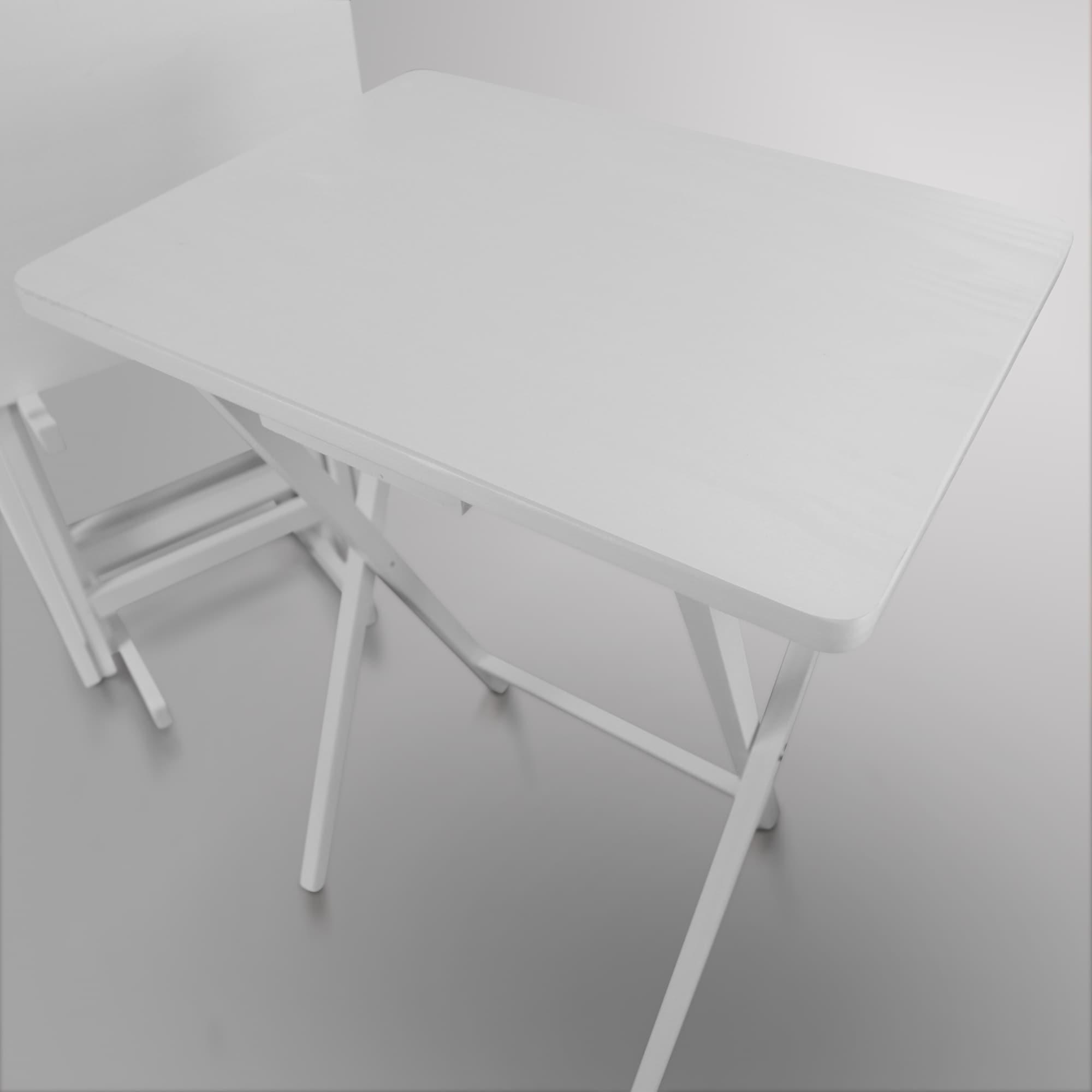 Yu Shan Co. USA, Ltd. 19'' Solid Wood Rectangular Portable Folding Table