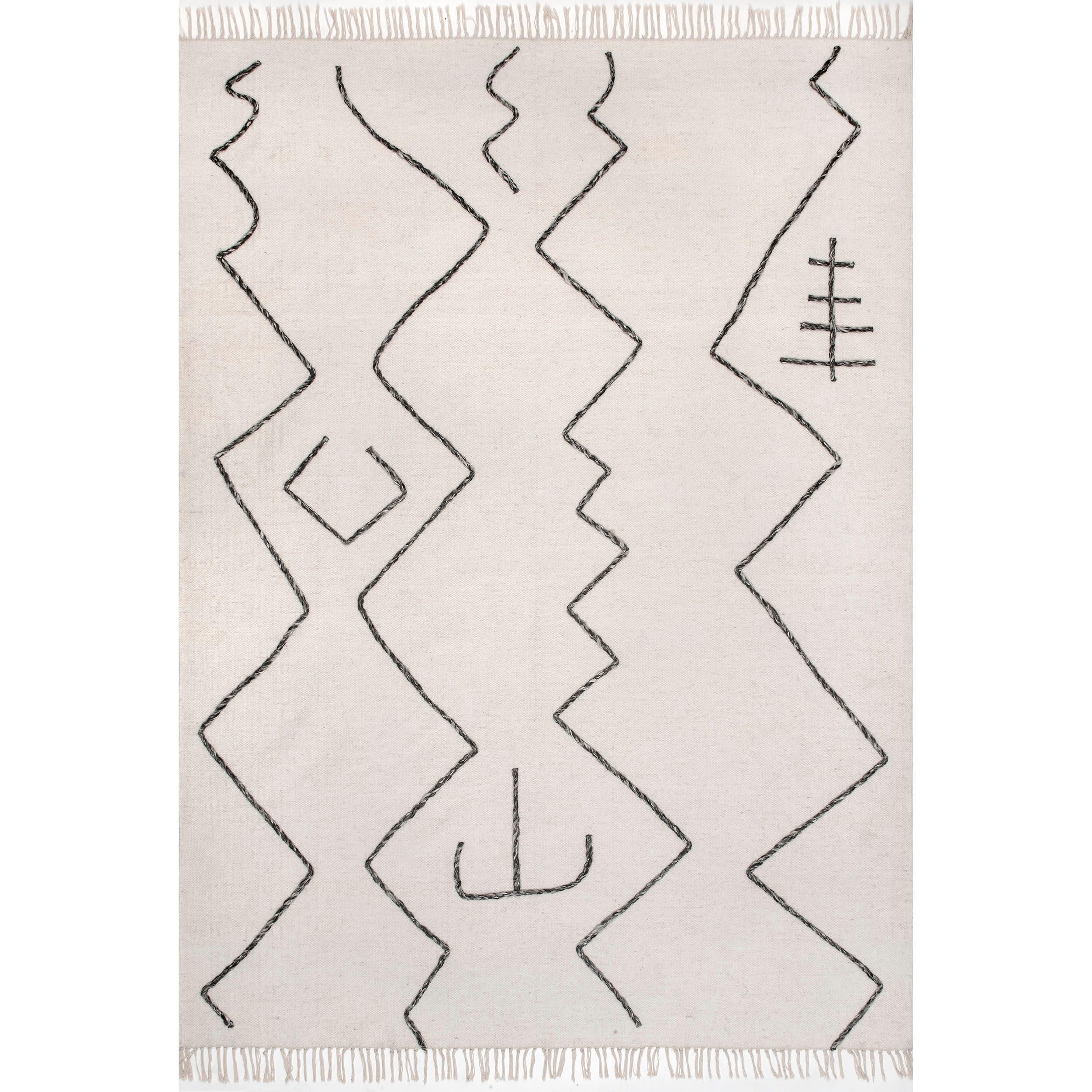 Nuloom Moira Global Flatweave Tassel Indoor Area Rug, 5' x 8'
