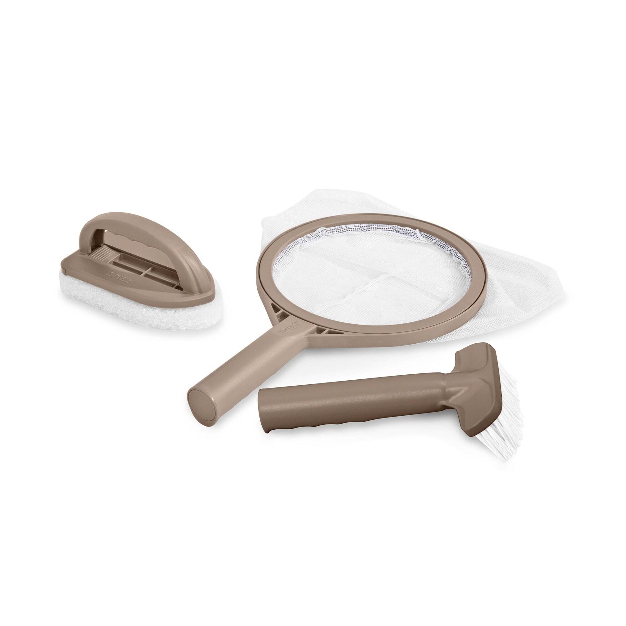 Intex Purespa Plus Inflatable Hot Tub Jet Spa with Maintenance Kit and 2 Seats