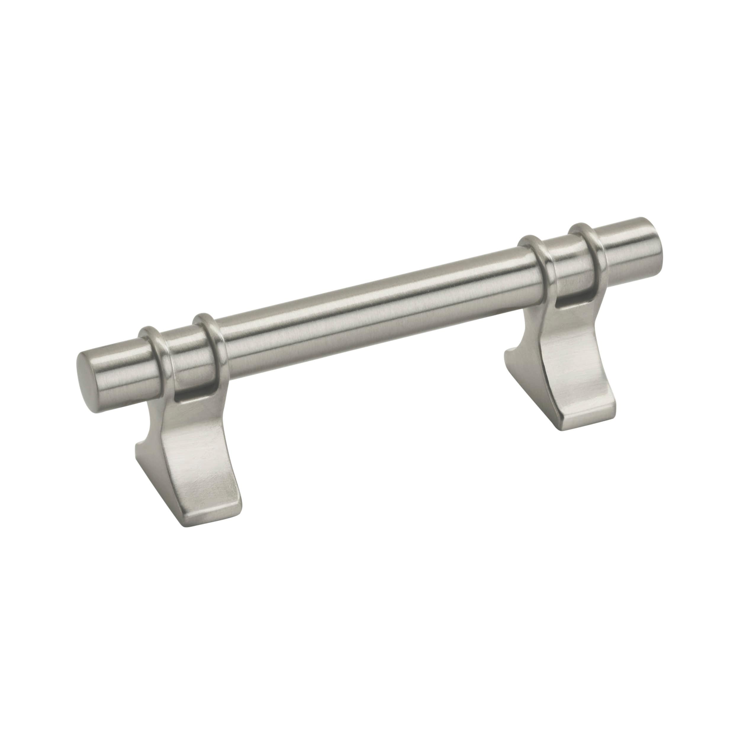 Amerock Davenport 3 inch (76mm) Center-to-Center Satin Nickel Cabinet Pull