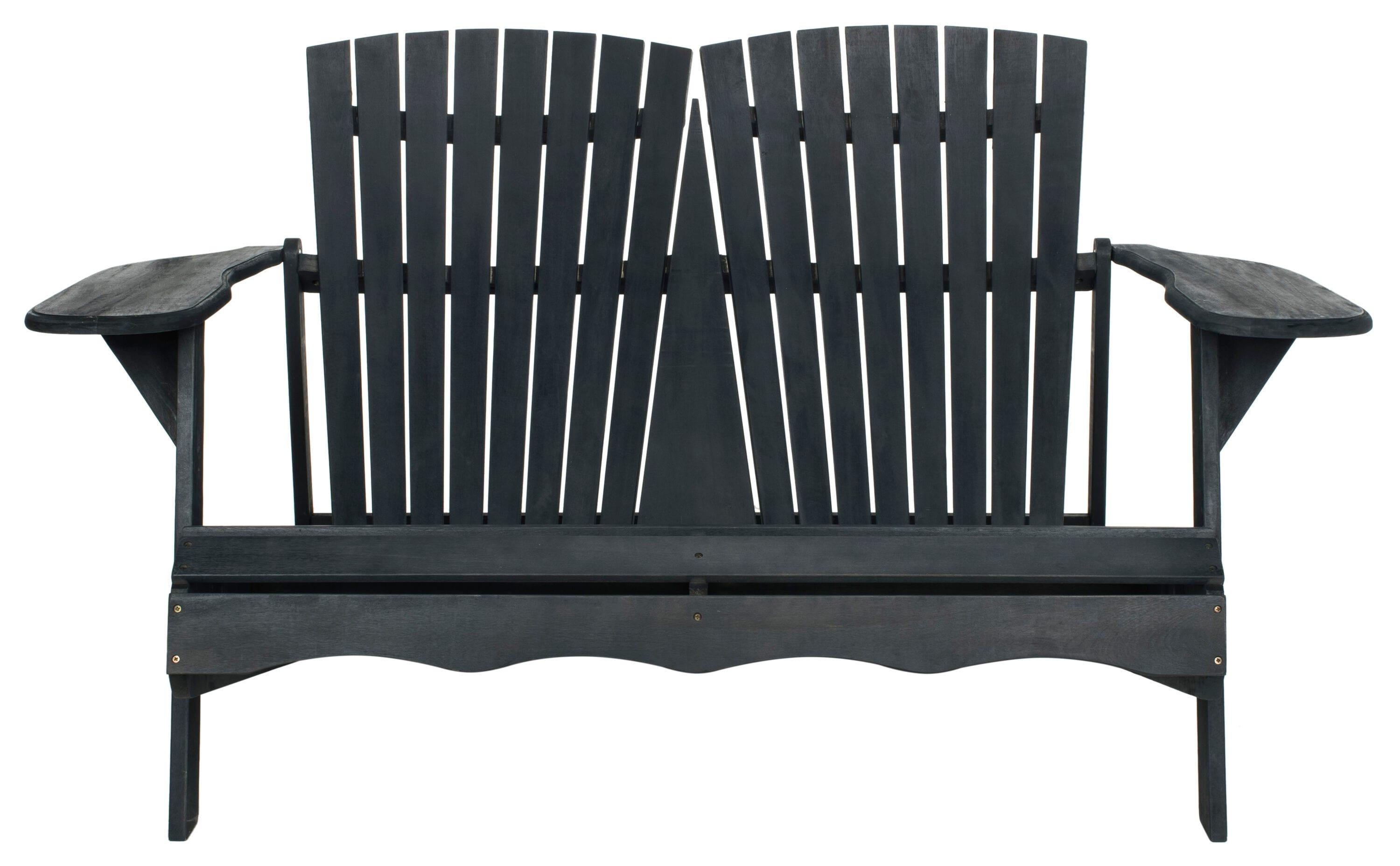 Hantom Bench - Outdoor - PAT6702 - Dark Slate Gray - Safavieh