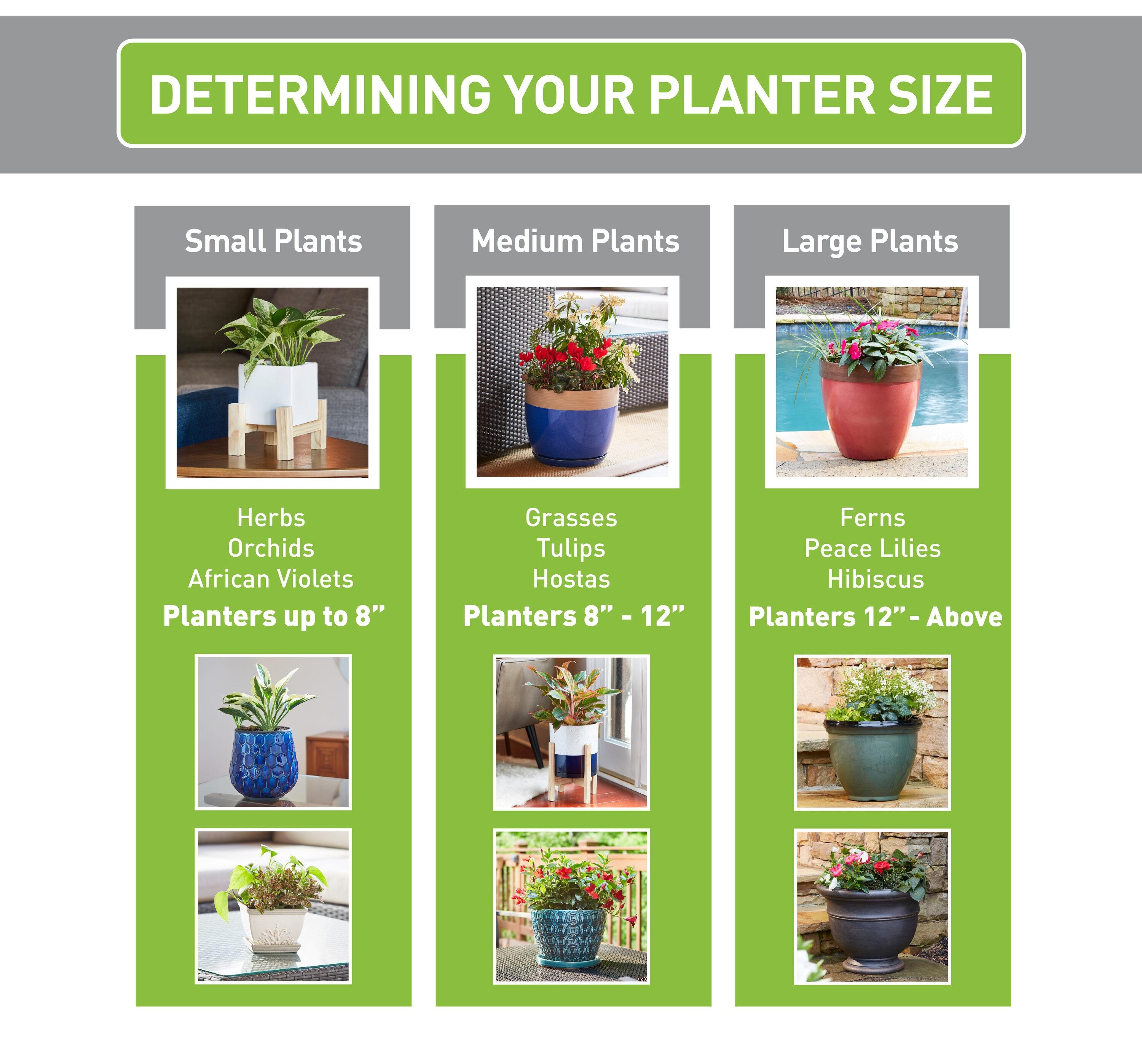 Southern Patio 12" Ana Planter in Navy Finish - Southern Patio