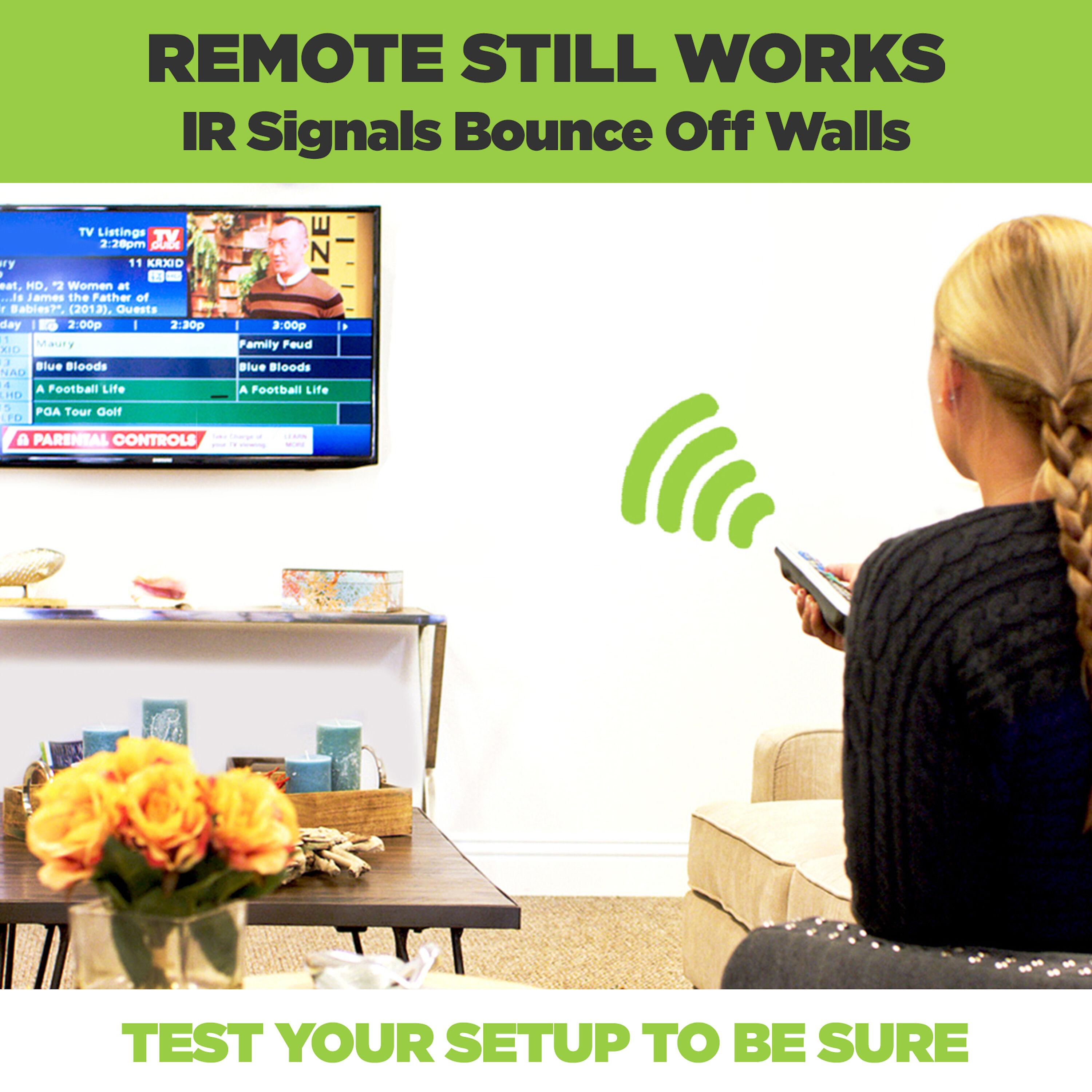 HIDEit Mounts HIDEit Uni-S | Adjustable Small Electronics, Cable Box Mount + Small Computer Mount