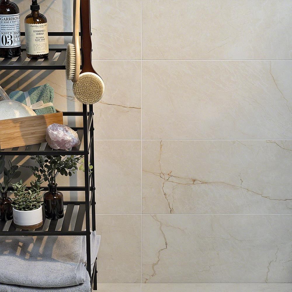 Marmo 12" x 24" Porcelain Marble Look Wall & Floor Tile