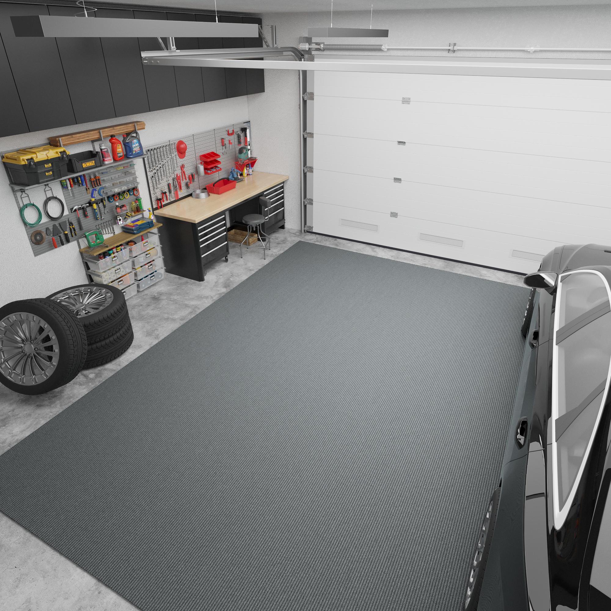Custom Cut Non-Slip Rubberback Scrape Indoor/Outdoor Extra Long Runner Rugs for Hallway, Kitchen, Living Room, Garage, and Patio