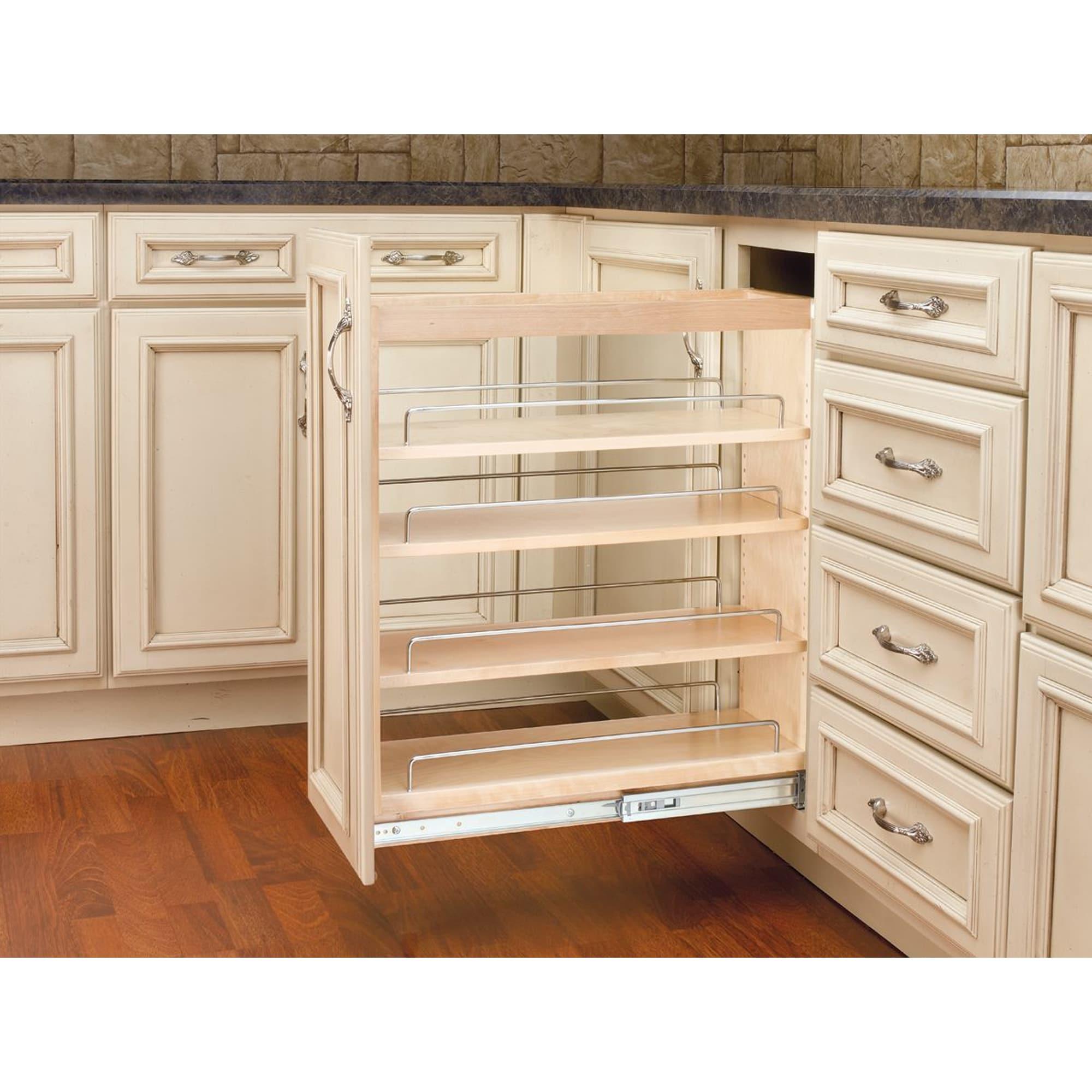 Rev-A-Shelf Pull Out Kitchen Cabinet Organizer Pantry Spice Rack