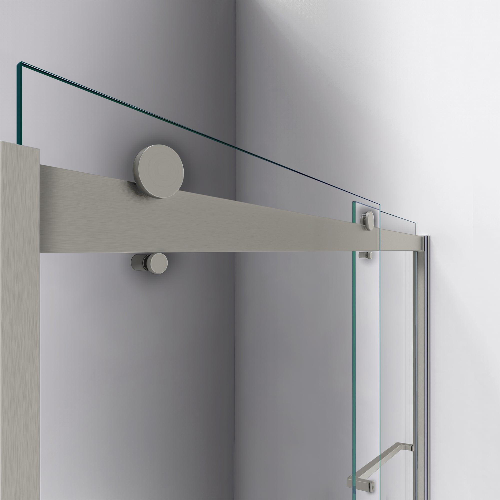 Sapphire 56" W x 76" H Frameless Shower Door