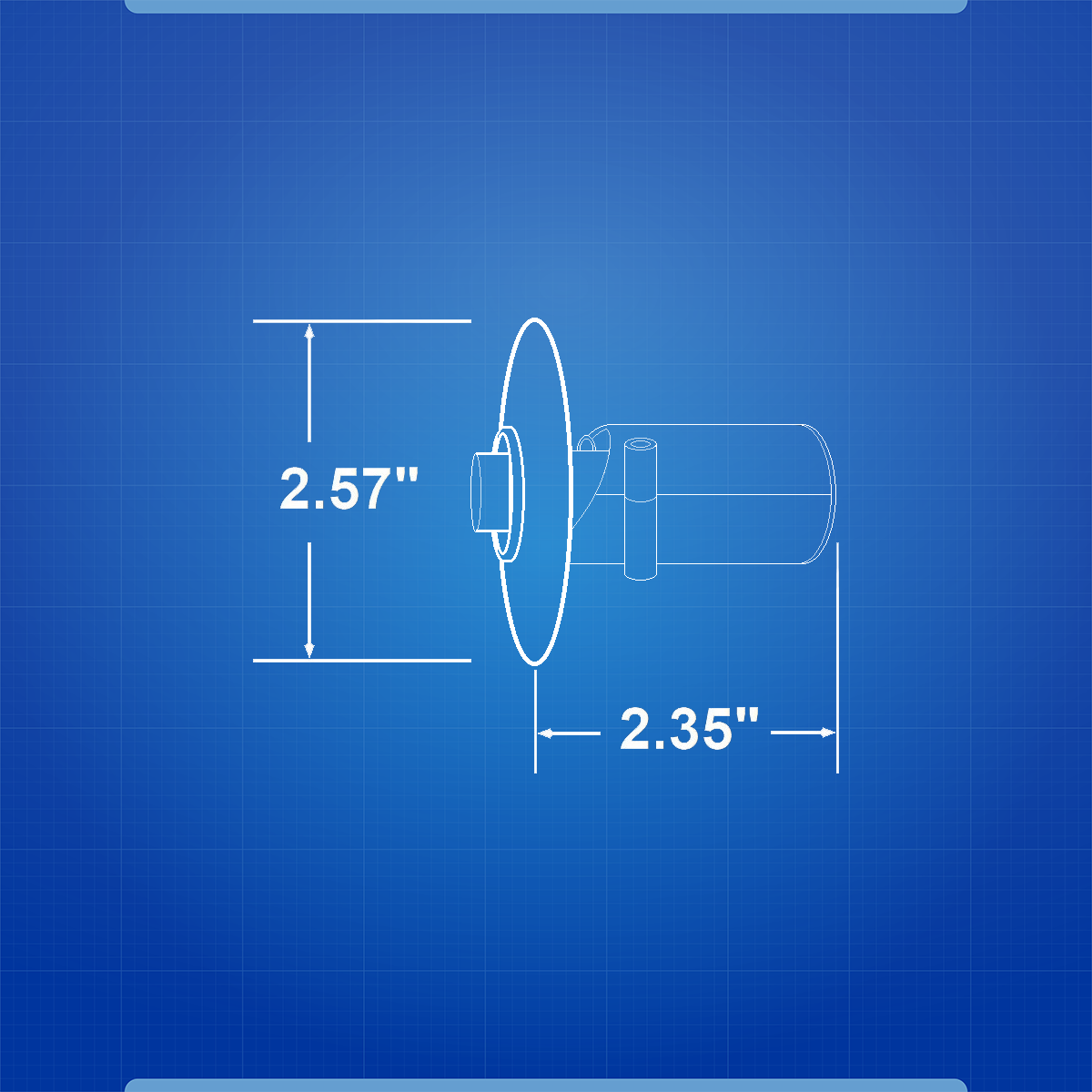 NICOR Lighting White Doorbell Kit