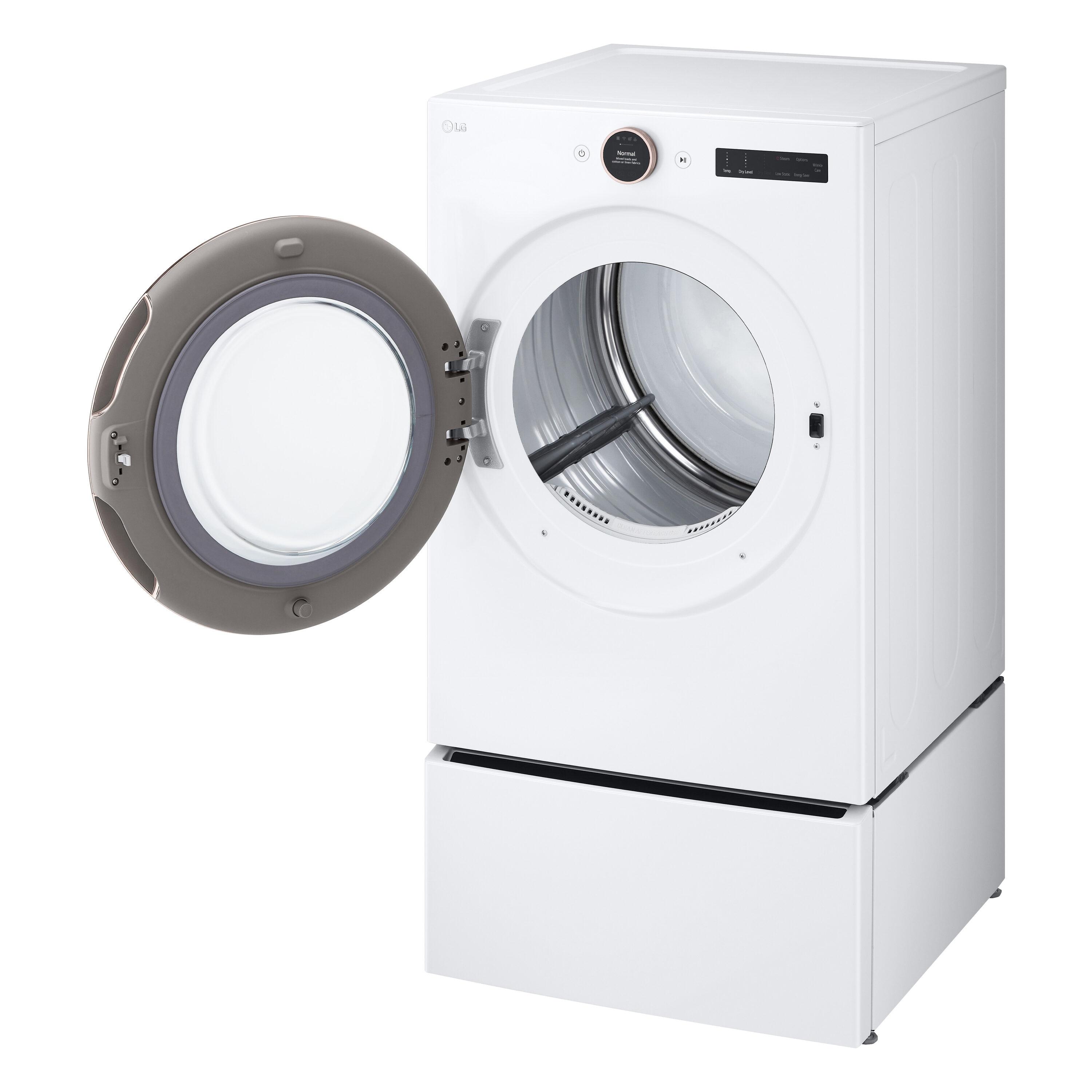 7.4 Cu. Ft. Smart Front Load Electric Dryer With Ai Sensor Dry & Turbosteam Technology