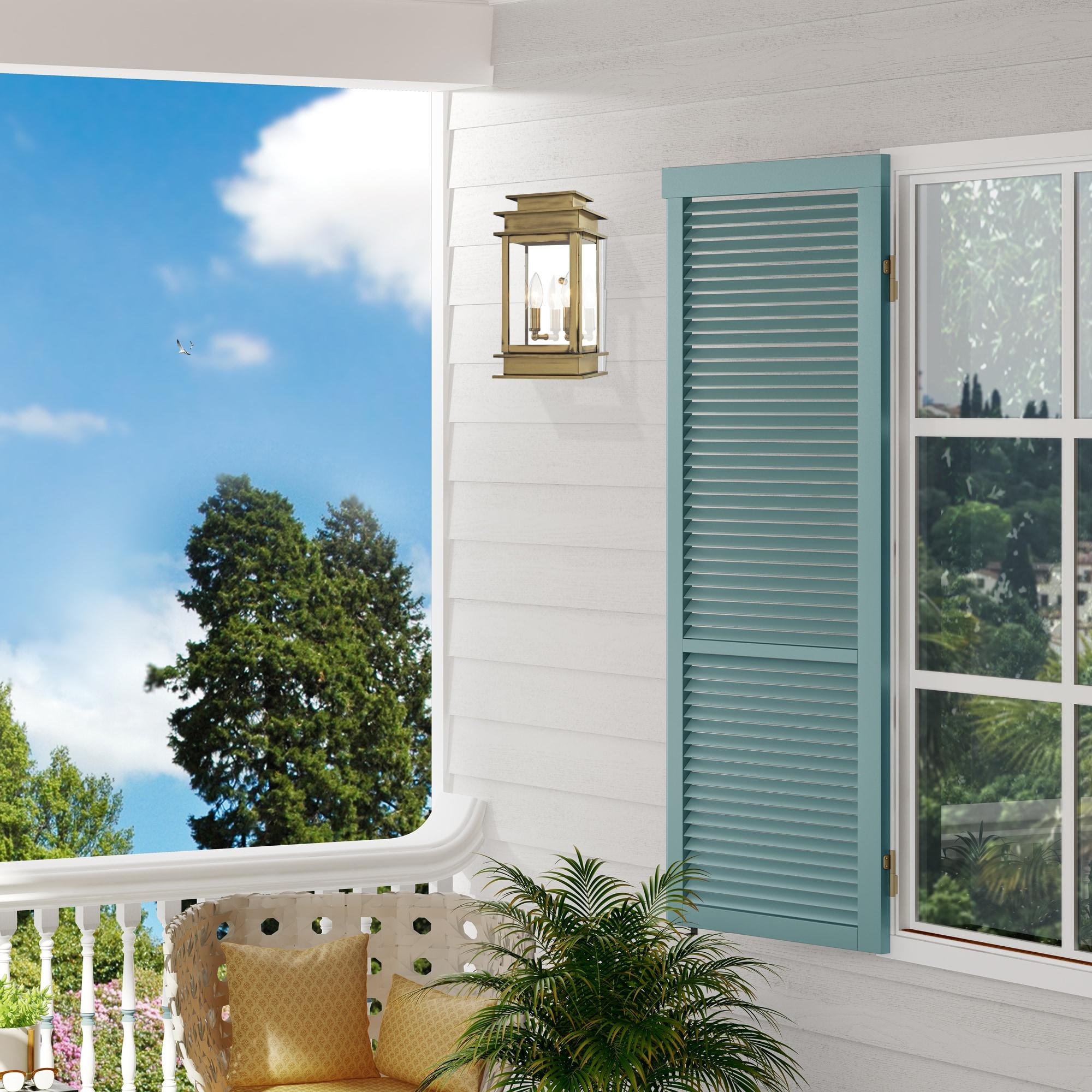 Livex Lighting Princeton 2 - Light Wall Light in  Antique Brass