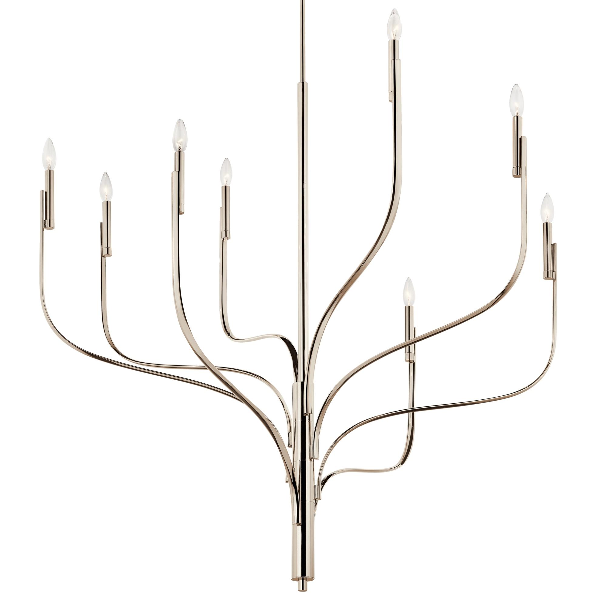 Kichler Lighting - Livadia - 8 Light Chandelier-47.75 Inches Tall and 47.75