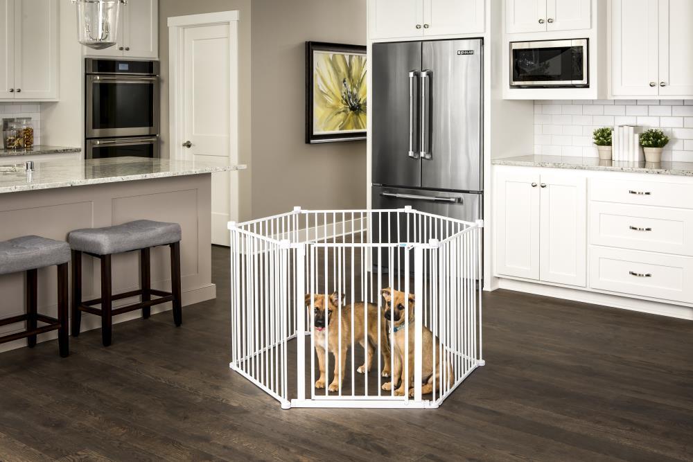 Carlson Pet Products 28'' H 6 Panel Metal Exercise Pen With Door