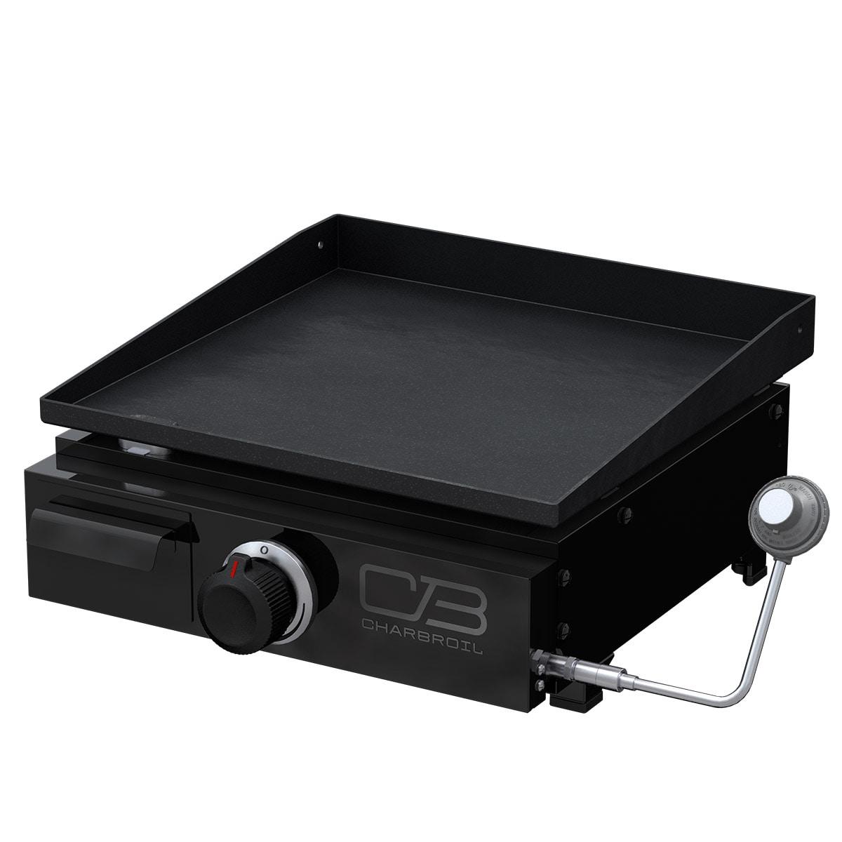Charbroil Performance Series 17" Portable Flat Top Gas Griddle, Black