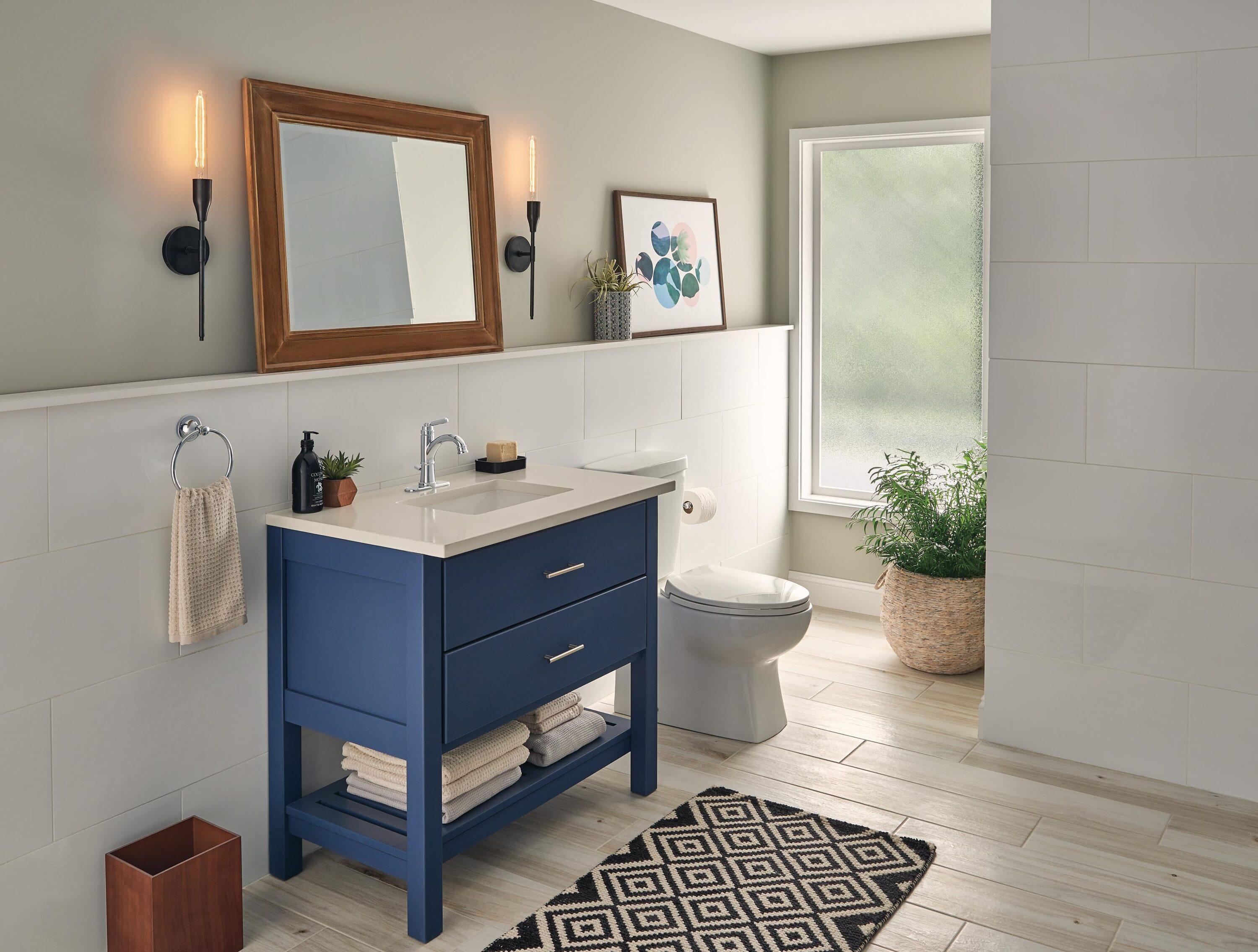 Westchester Single-Hole Bathroom Faucet with Drain Assembly