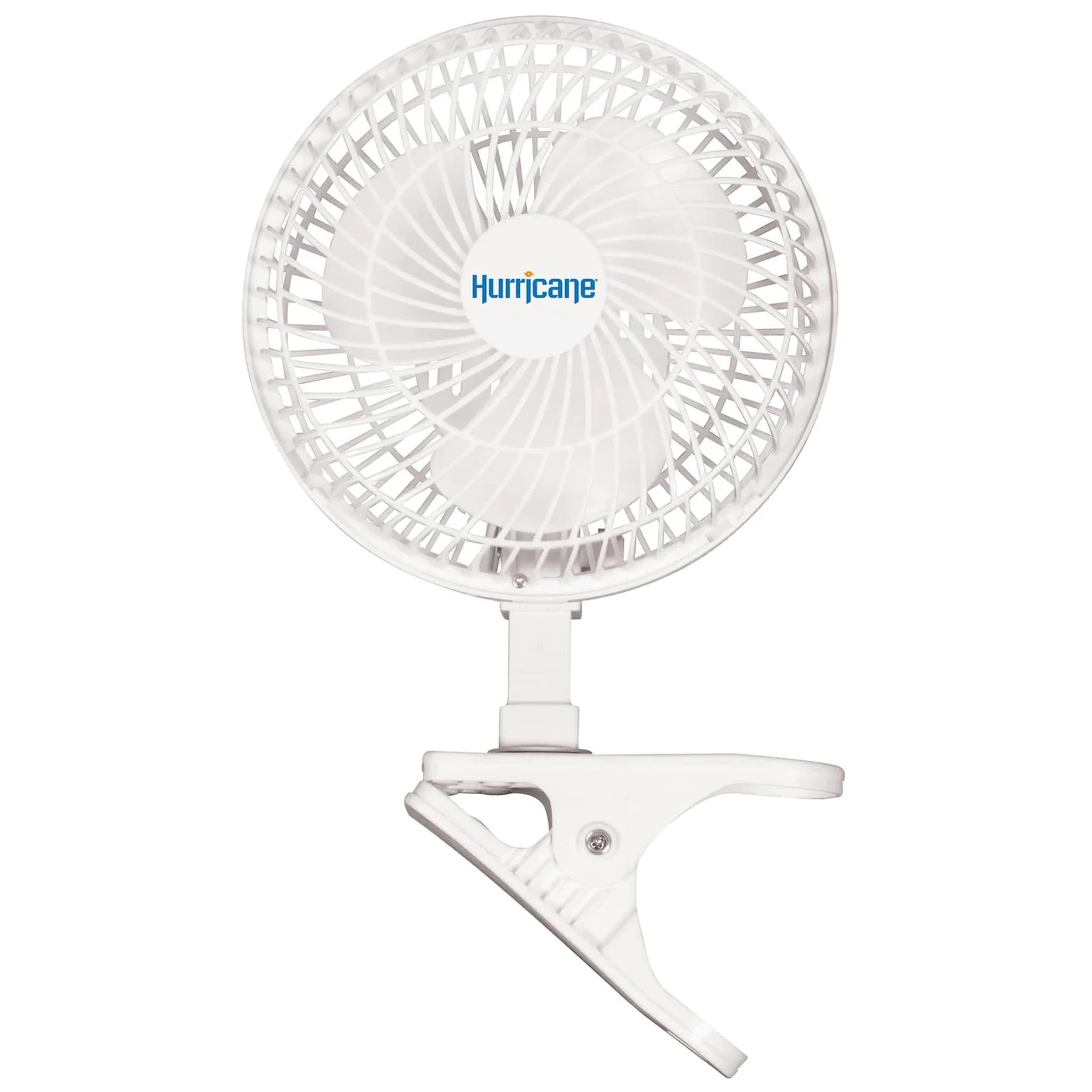 Hurricane 10'' Oscillating Retro Clip Fan Fan