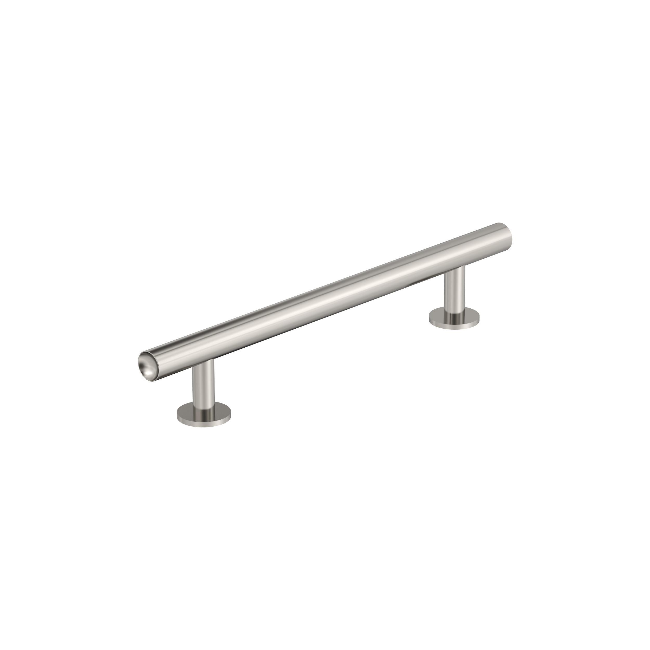 Amerock Radius 5-1/16 inch (128mm) Center-to-Center Polished Nickel Cabinet Pull