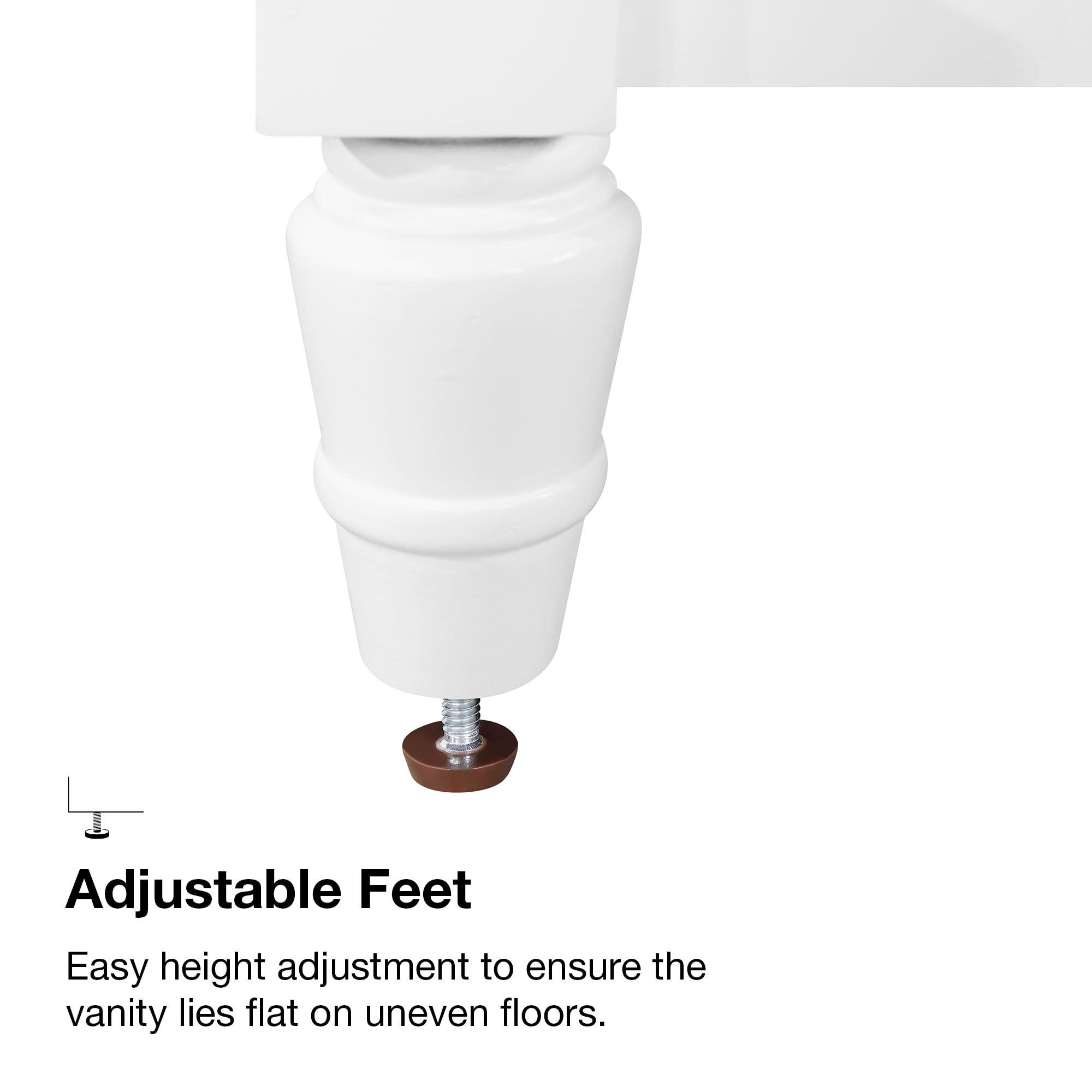 Ove Decors OVE Decors Salisbury 72 in. Double Sink Bathroom Vanity in Pure White